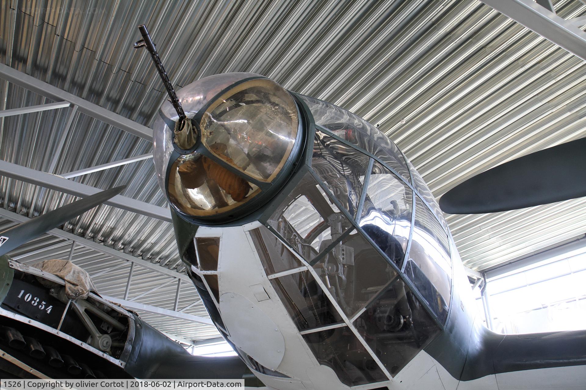 1526, Heinkel He-111P-1 C/N 1526, A view on the cockpit
