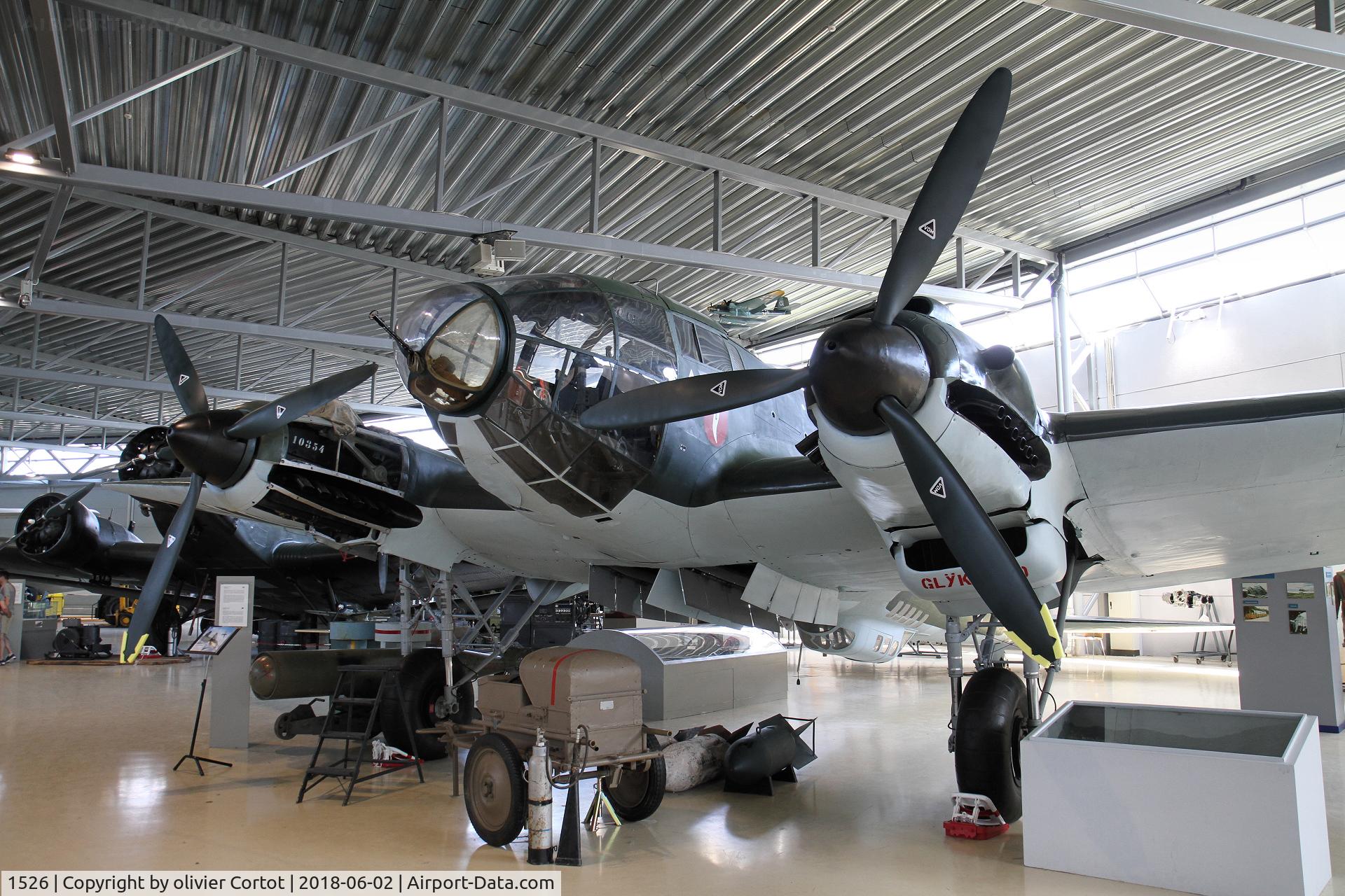 1526, Heinkel He-111P-1 C/N 1526, Very nice display in Norway