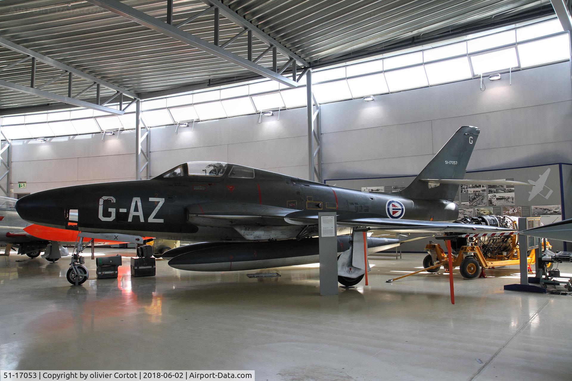 51-17053, 1951 Republic RF-84F Thunderflash C/N 363, preserved