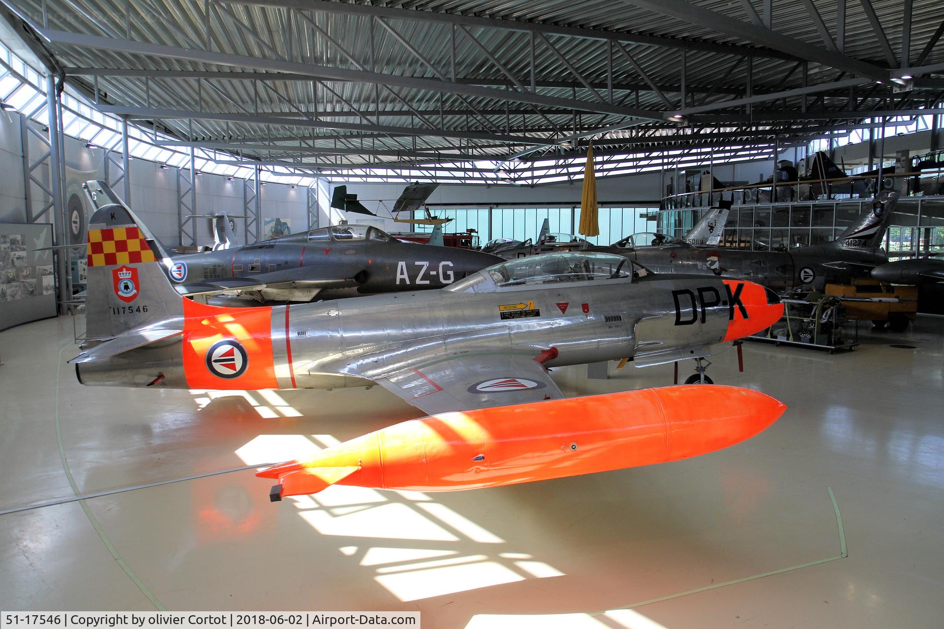 51-17546, 1951 Lockheed T-33A Shooting Star C/N 580-7691, nice paint job