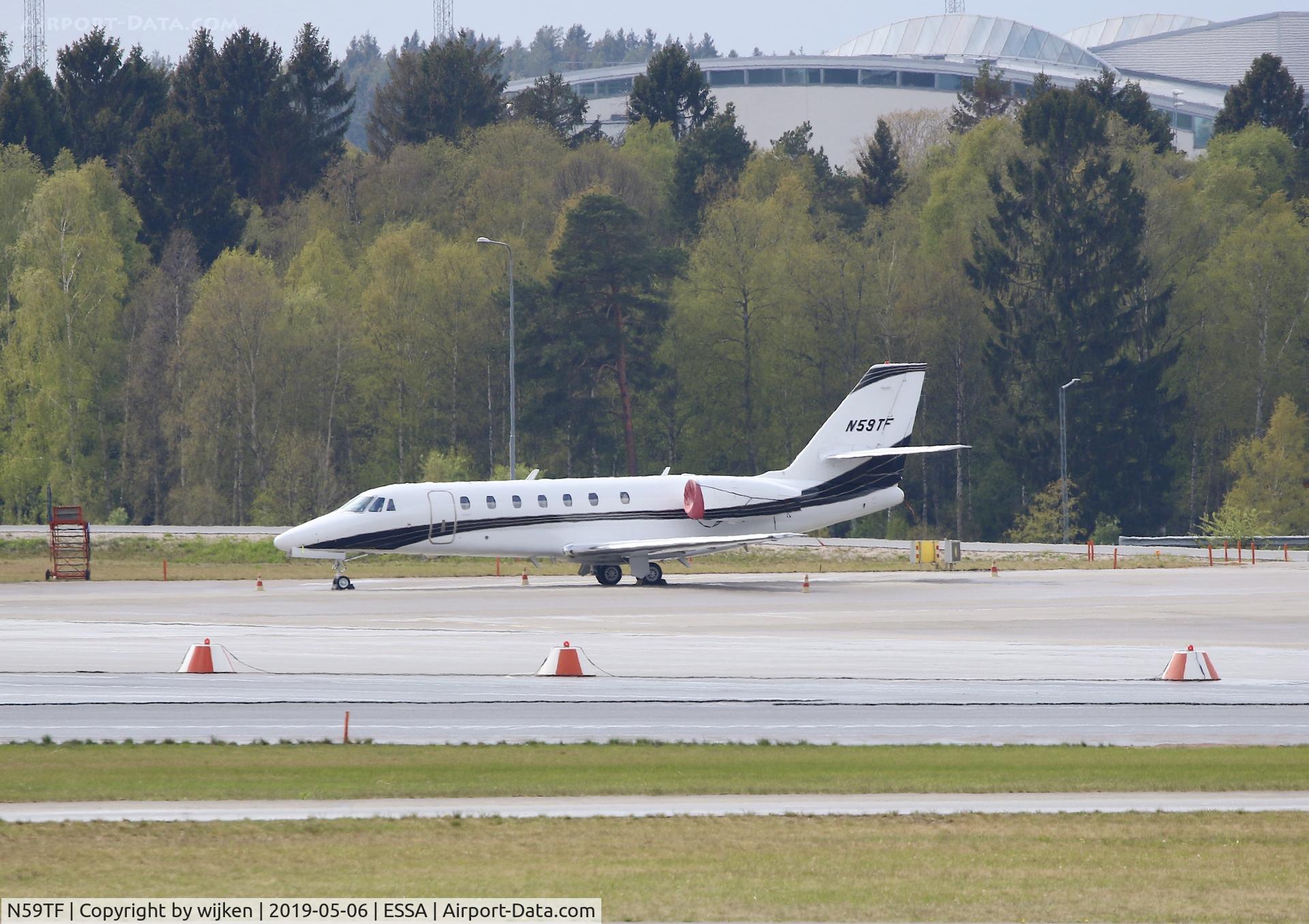 N59TF, 2011 Cessna 680 Citation Sovereign C/N 680-0311, Ramp M