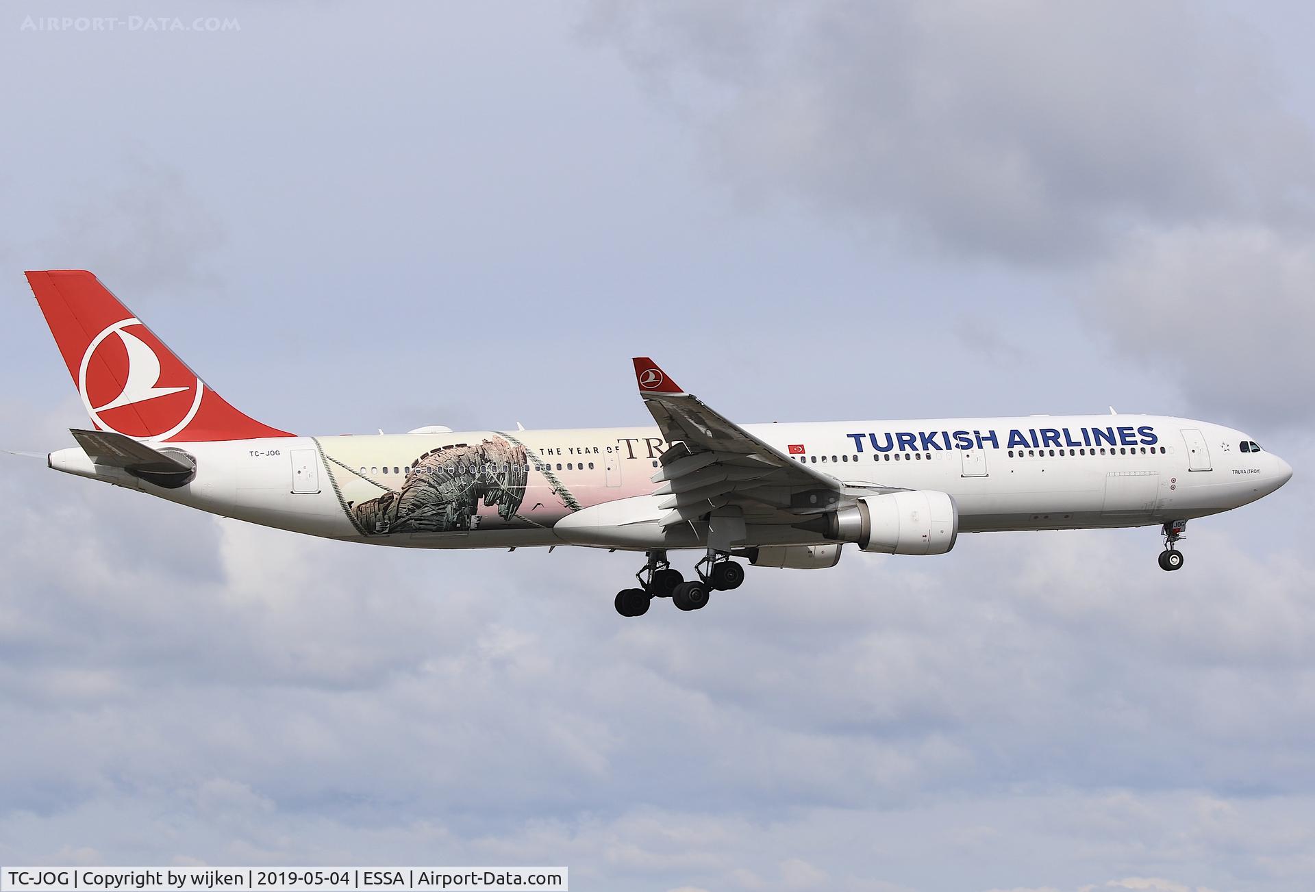 TC-JOG, 2015 Airbus A330-303 C/N 1620, RWY 01L