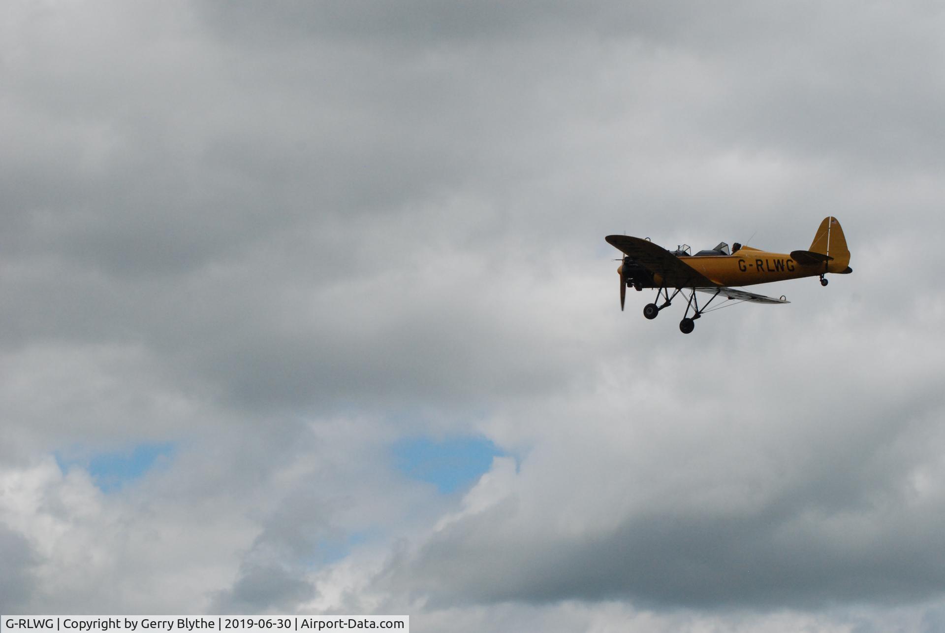G-RLWG, 1942 Ryan PT-22 Recruit (ST3KR) C/N 1716, Taken at Breighton Air Day August 2019