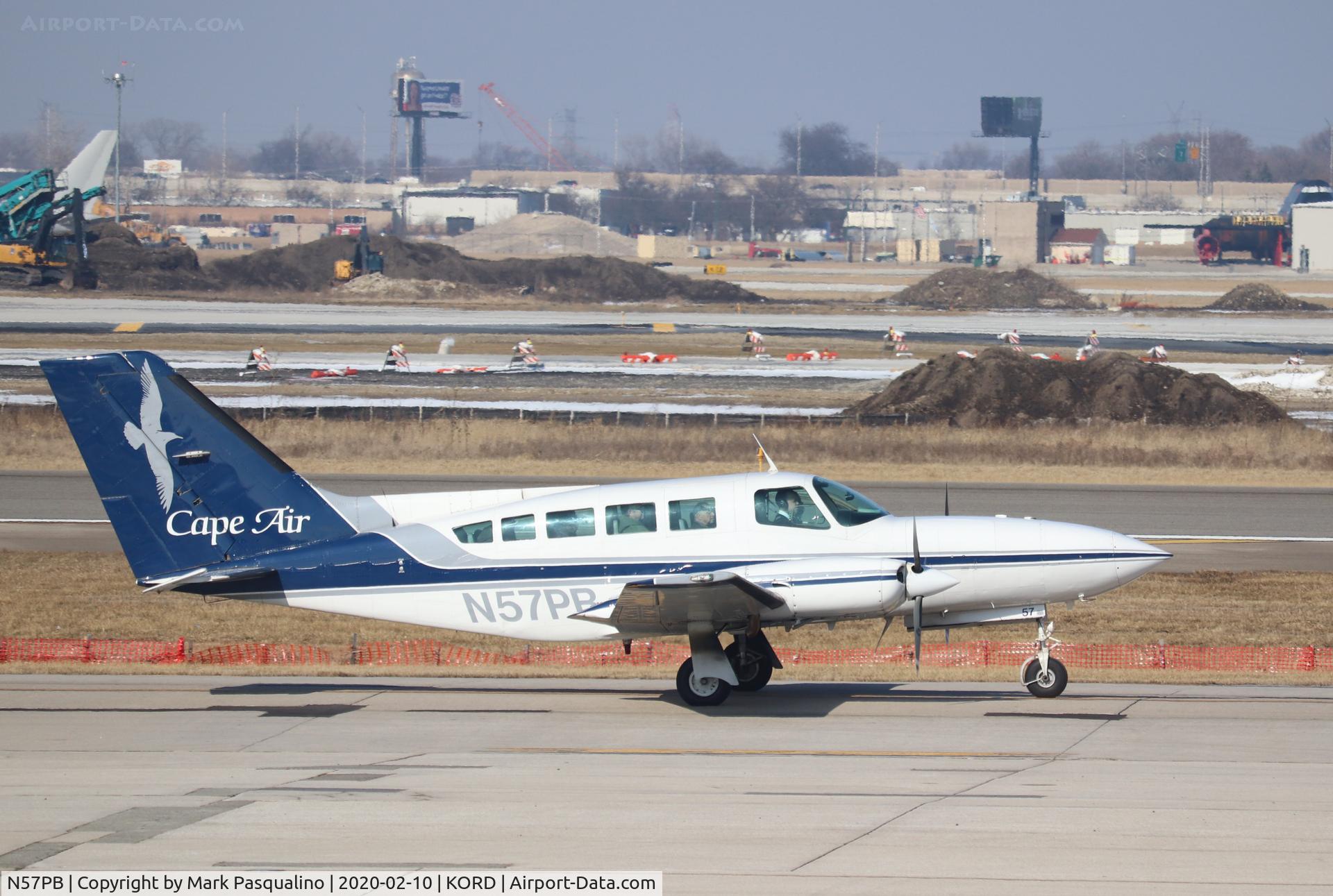 N57PB, 1980 Cessna 402C C/N 402C0300, Cessna 402C