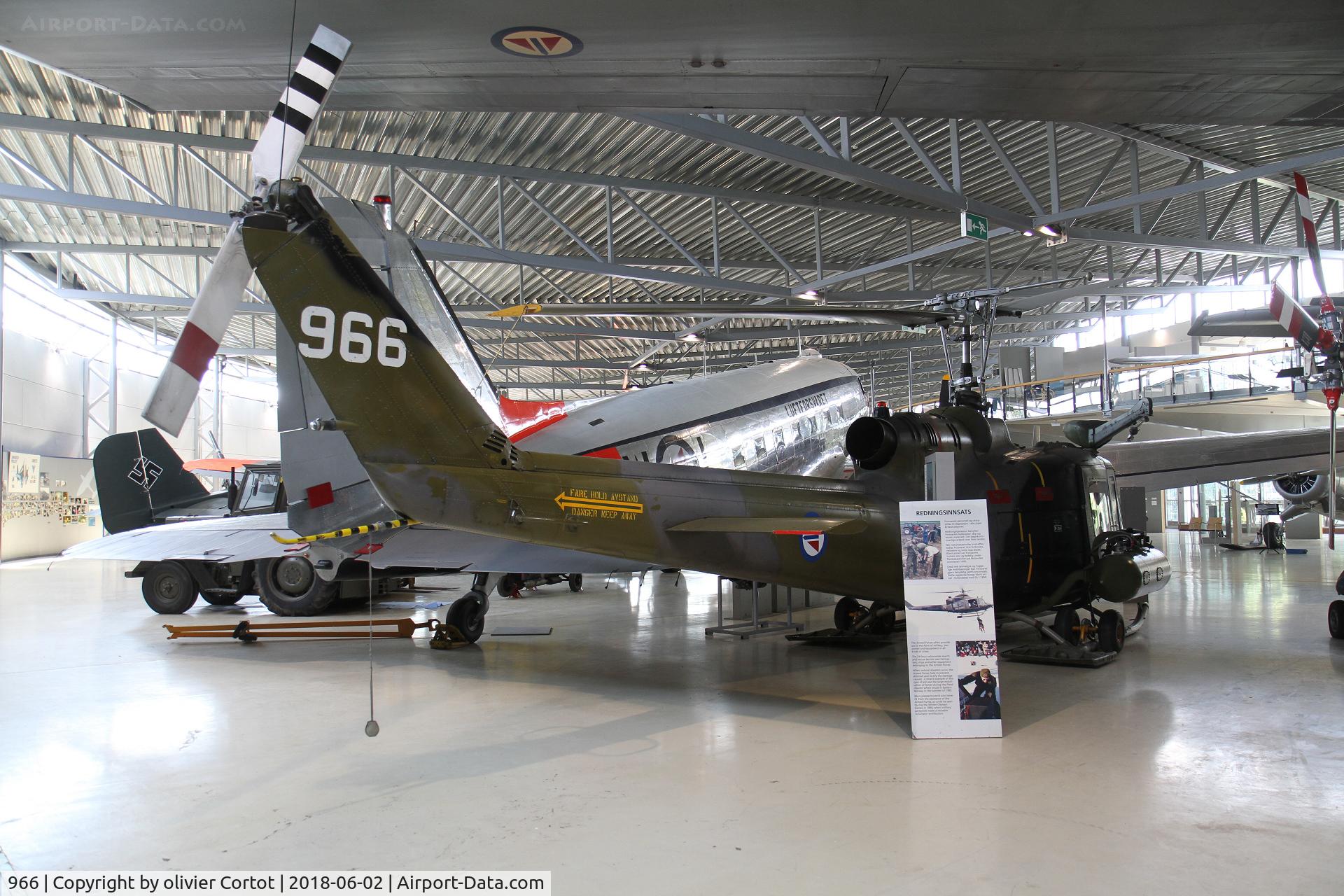 966, 1964 Bell UH-1B Iroquois C/N 1090, rear view