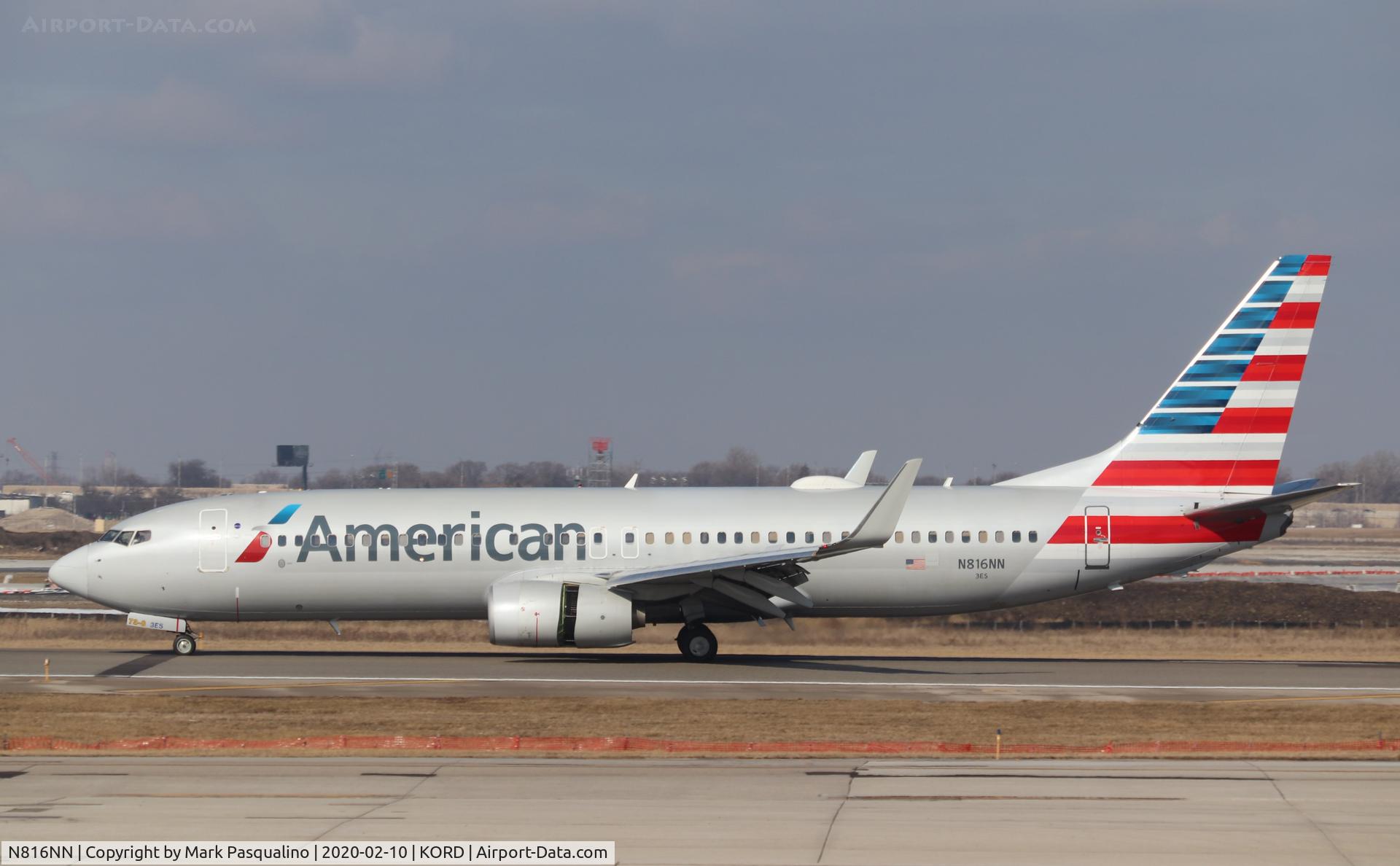 N816NN, 2009 Boeing 737-823 C/N 31081, Boeing 737-823