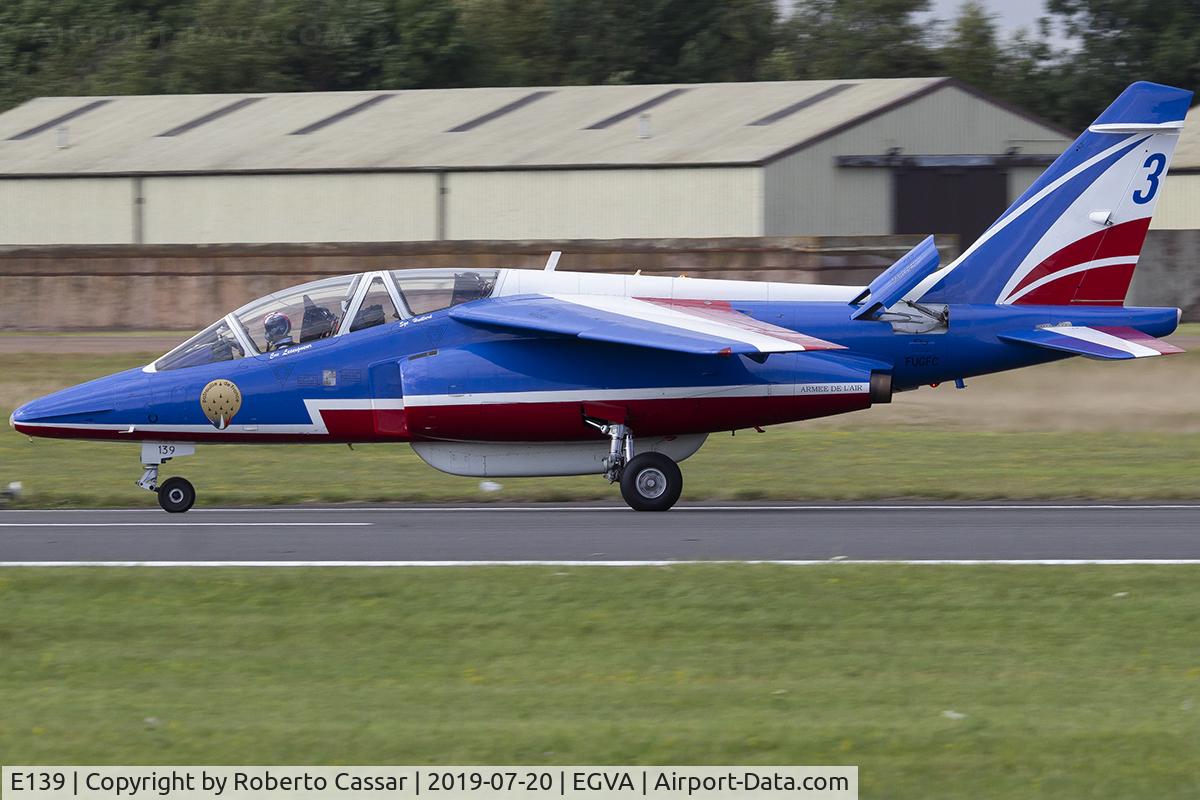 E139, Dassault-Dornier Alpha Jet E C/N E139, RIAT19