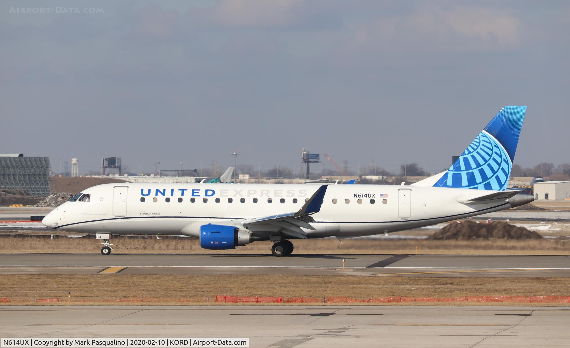 N614UX, 2019 Embraer 175LR (ERJ-170-200LR) C/N 17000815, ERJ-170-200LR