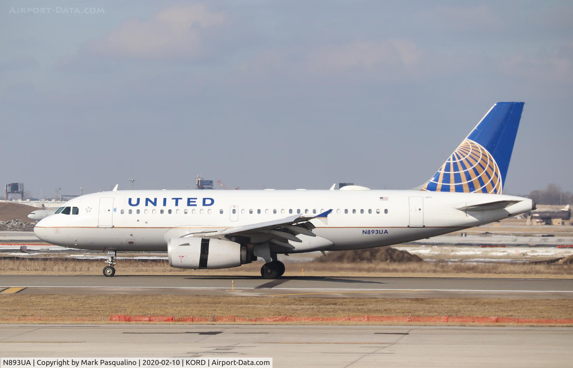 N893UA, 2006 Airbus A319-132 C/N 2948, Airbus A319-132