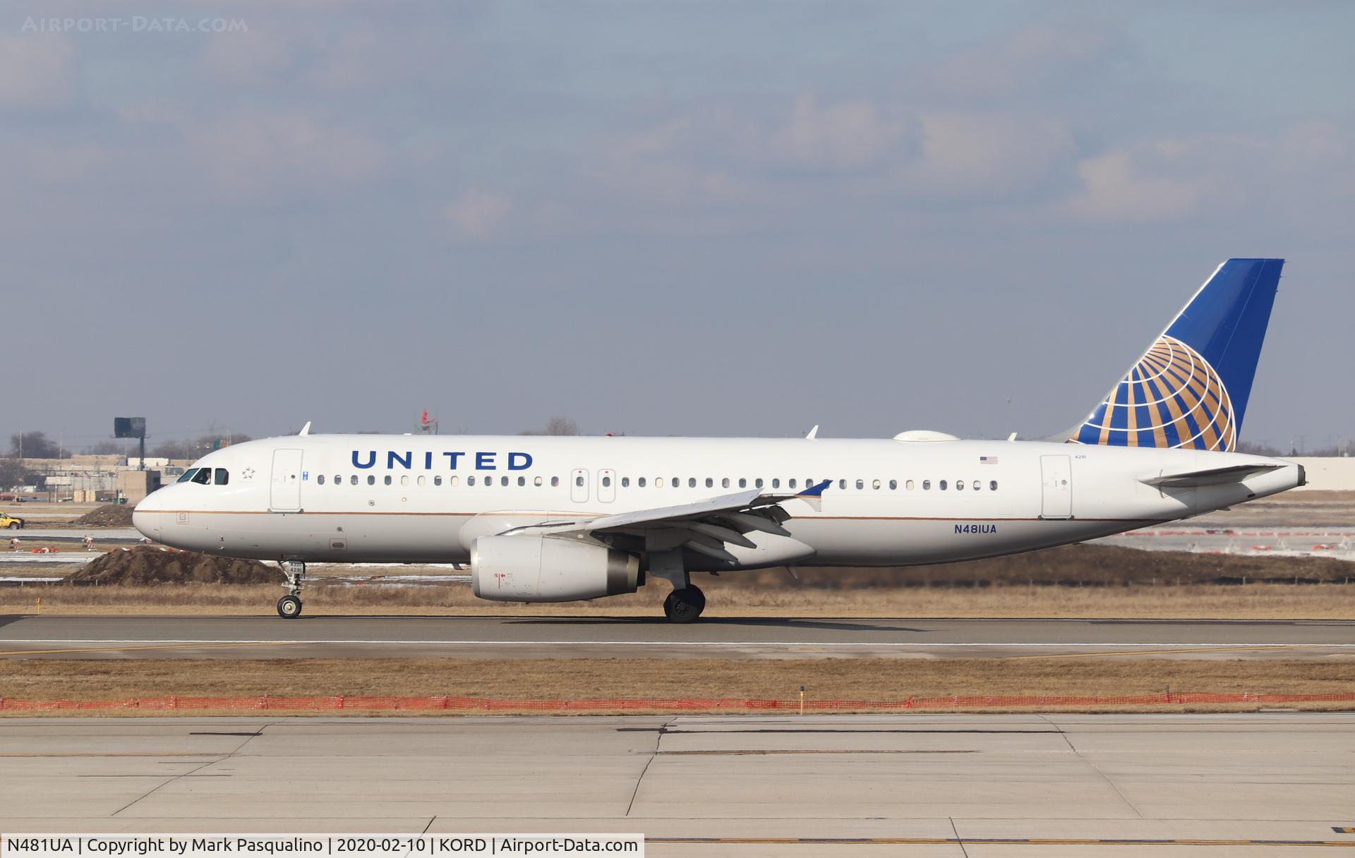 N481UA, 2001 Airbus A320-232 C/N 1559, Airbus A320-232