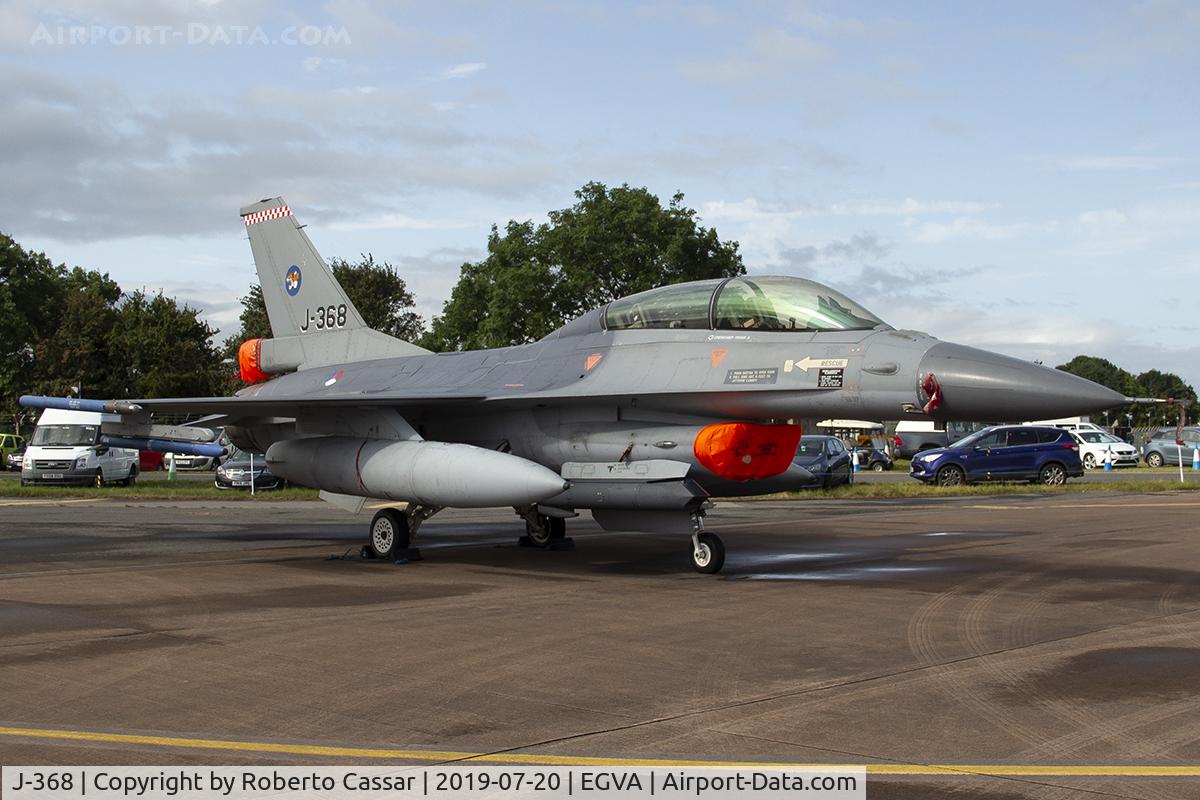 J-368, 1986 Fokker F-16B Fighting Falcon C/N 6E-31, RIAT19