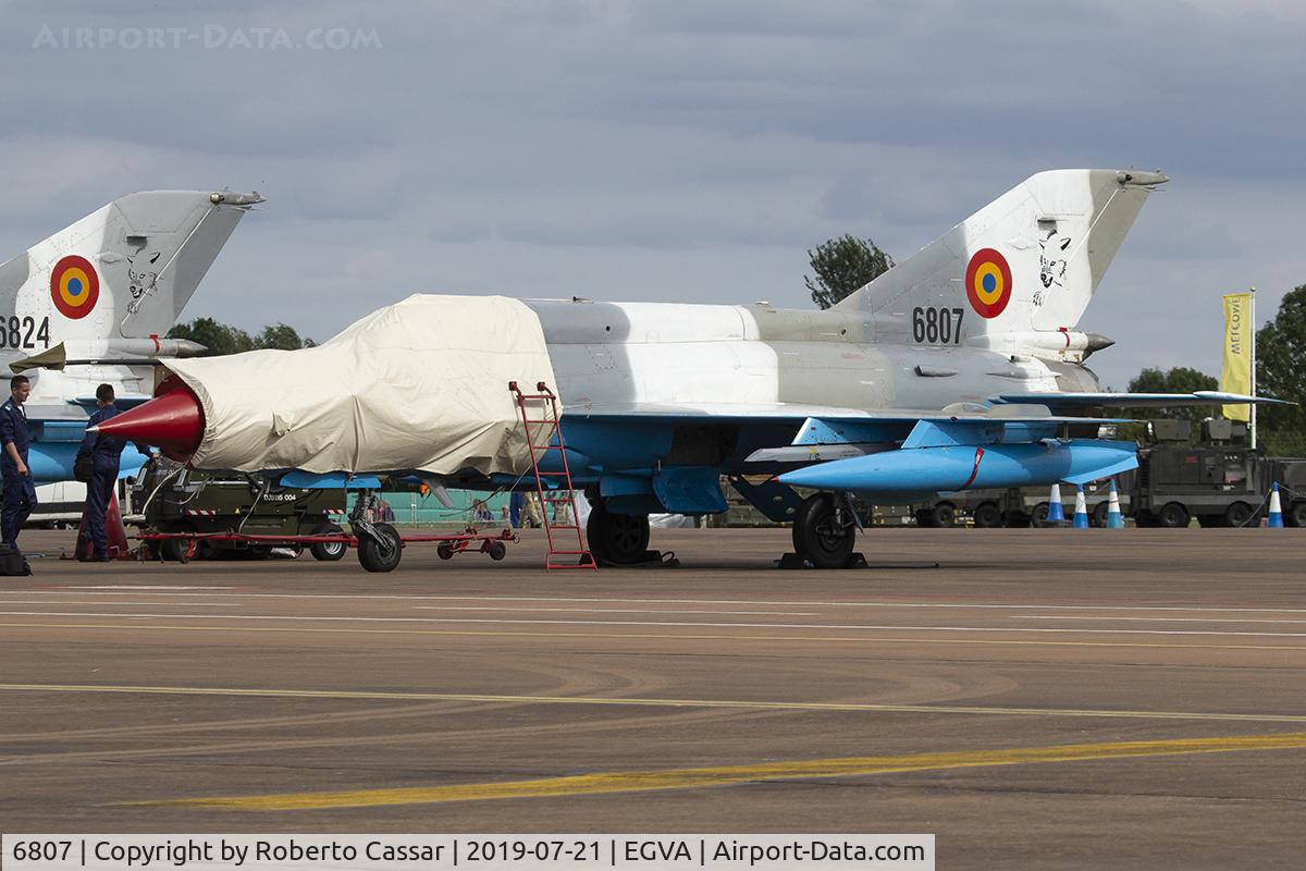 6807, Mikoyan-Gurevich MiG-21MF-75 Lancer C C/N 96006807/0523, RIAT19