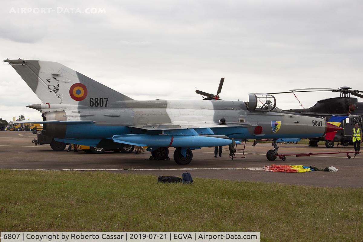 6807, Mikoyan-Gurevich MiG-21MF-75 Lancer C C/N 96006807/0523, RIAT19