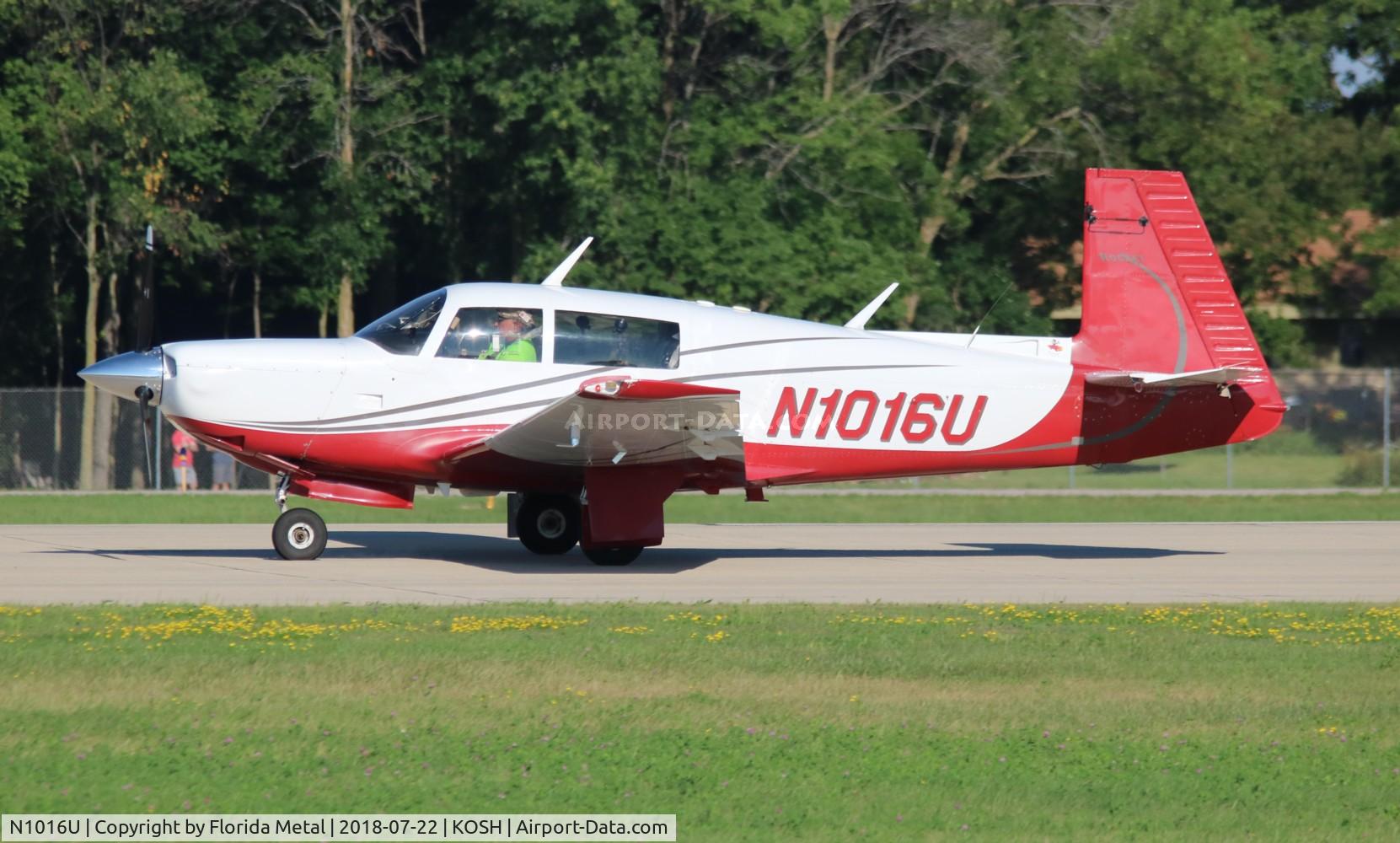 N1016U, 1982 Mooney M20K C/N 25-0727, Mooney M20K