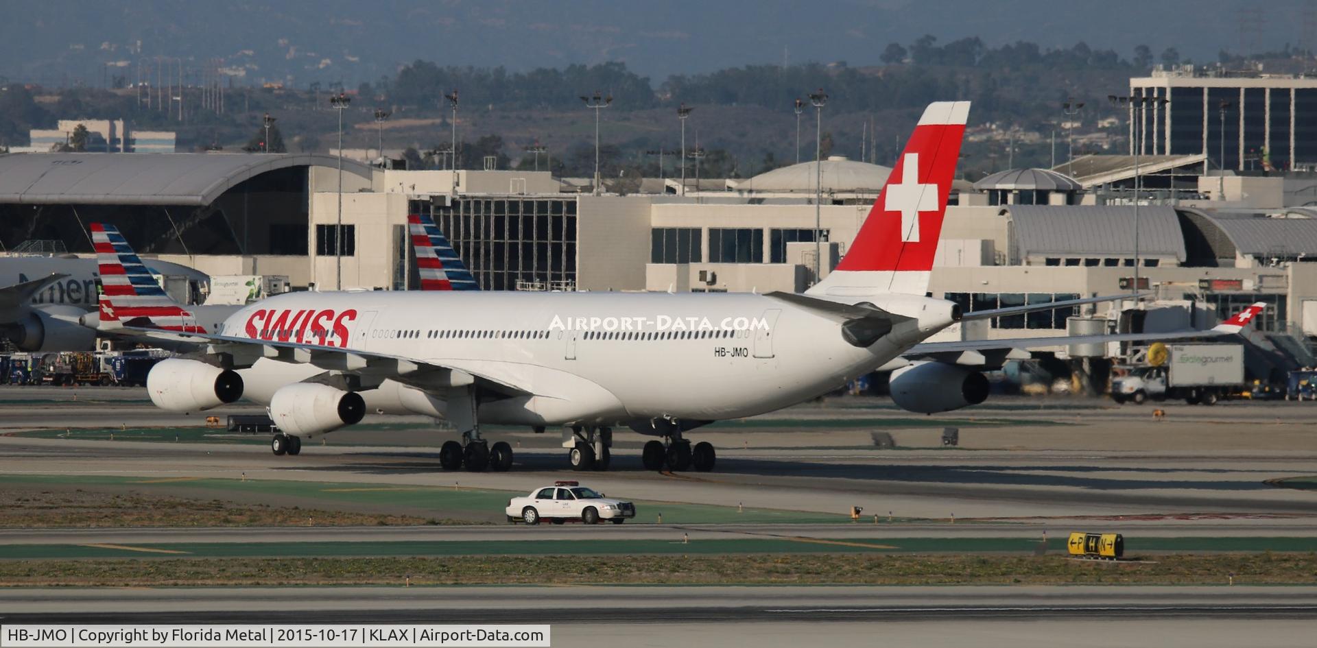 HB-JMO, 1997 Airbus A340-313 C/N 179, LAX 2015