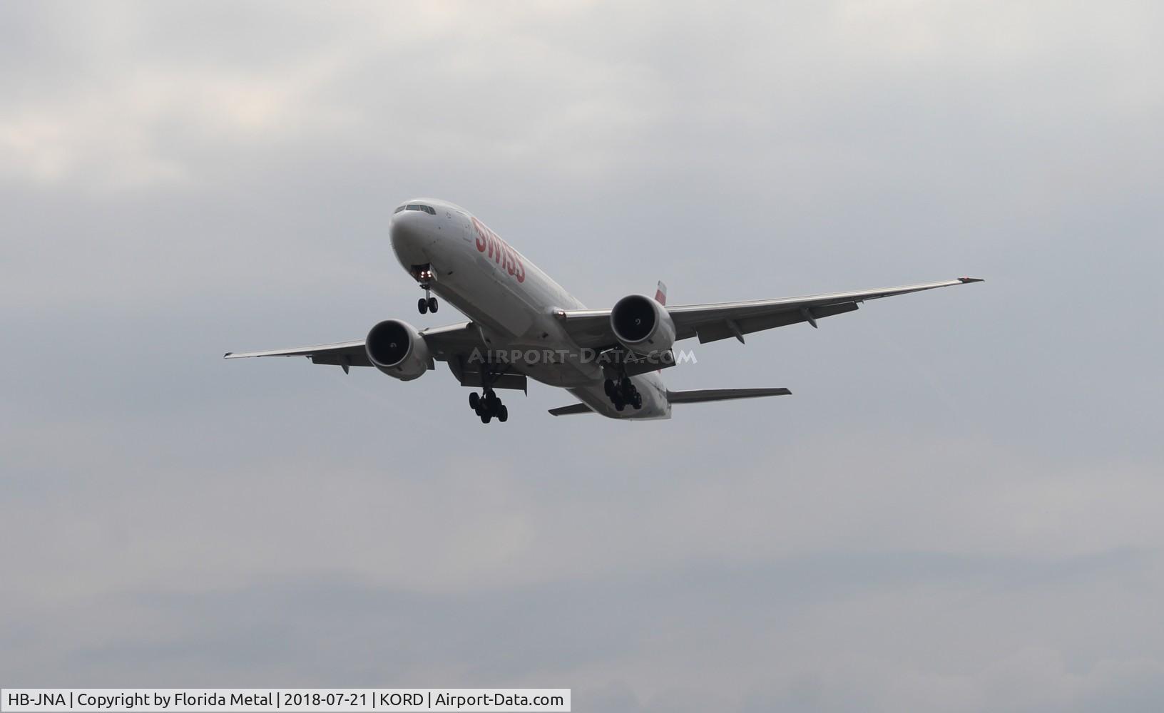 HB-JNA, 2015 Boeing 777-3DE/ER C/N 44582, ORD 2018