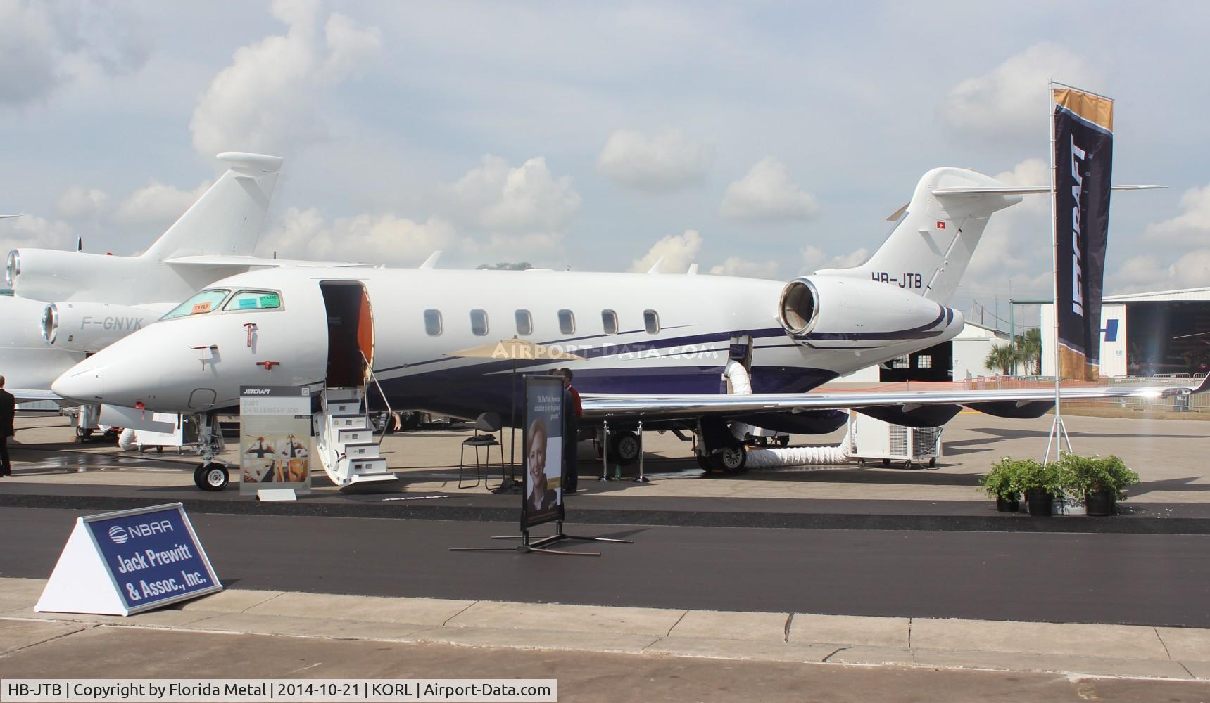 HB-JTB, 2006 Bombardier Challenger 300 (BD-100-1A10) C/N 20141, NBAA 2014