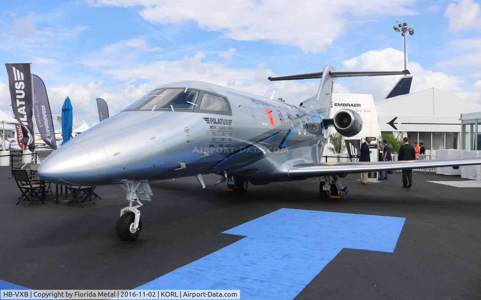 HB-VXB, 2015 Pilatus PC-24 C/N P02, NBAA 2016
