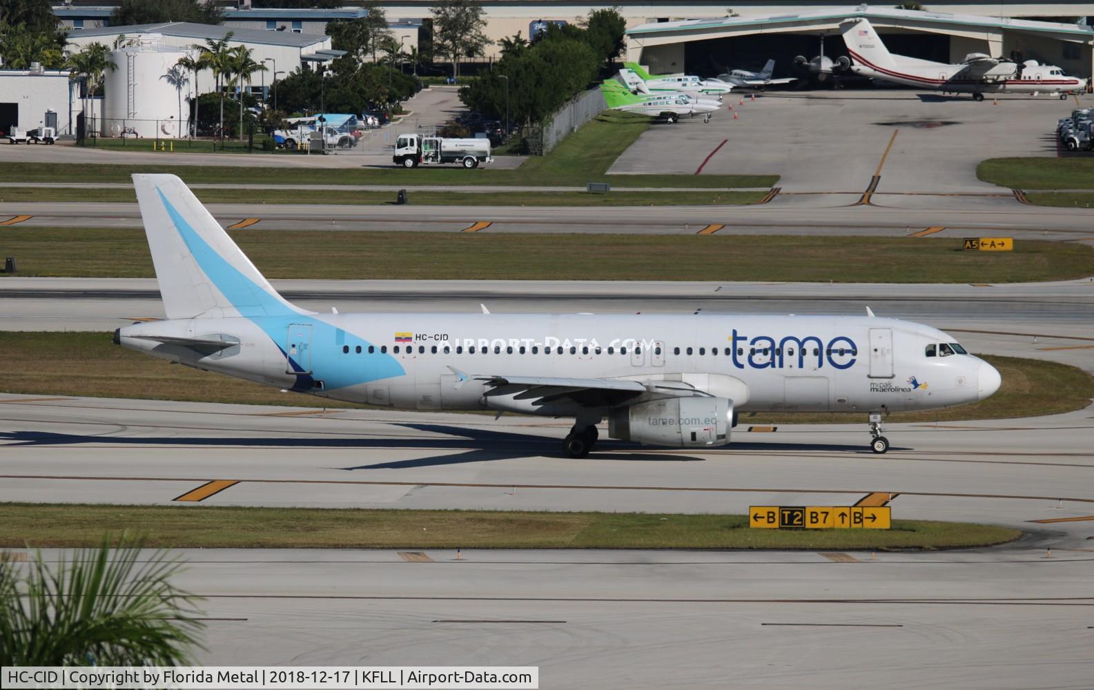 HC-CID, 1999 Airbus A320-232 C/N 934, FLL 2018