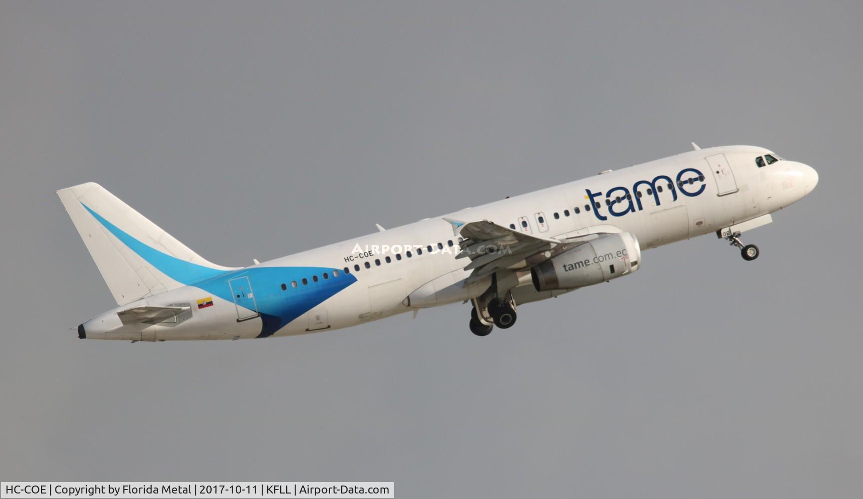 HC-COE, 2000 Airbus A320-233 C/N 1339, FLL 2017
