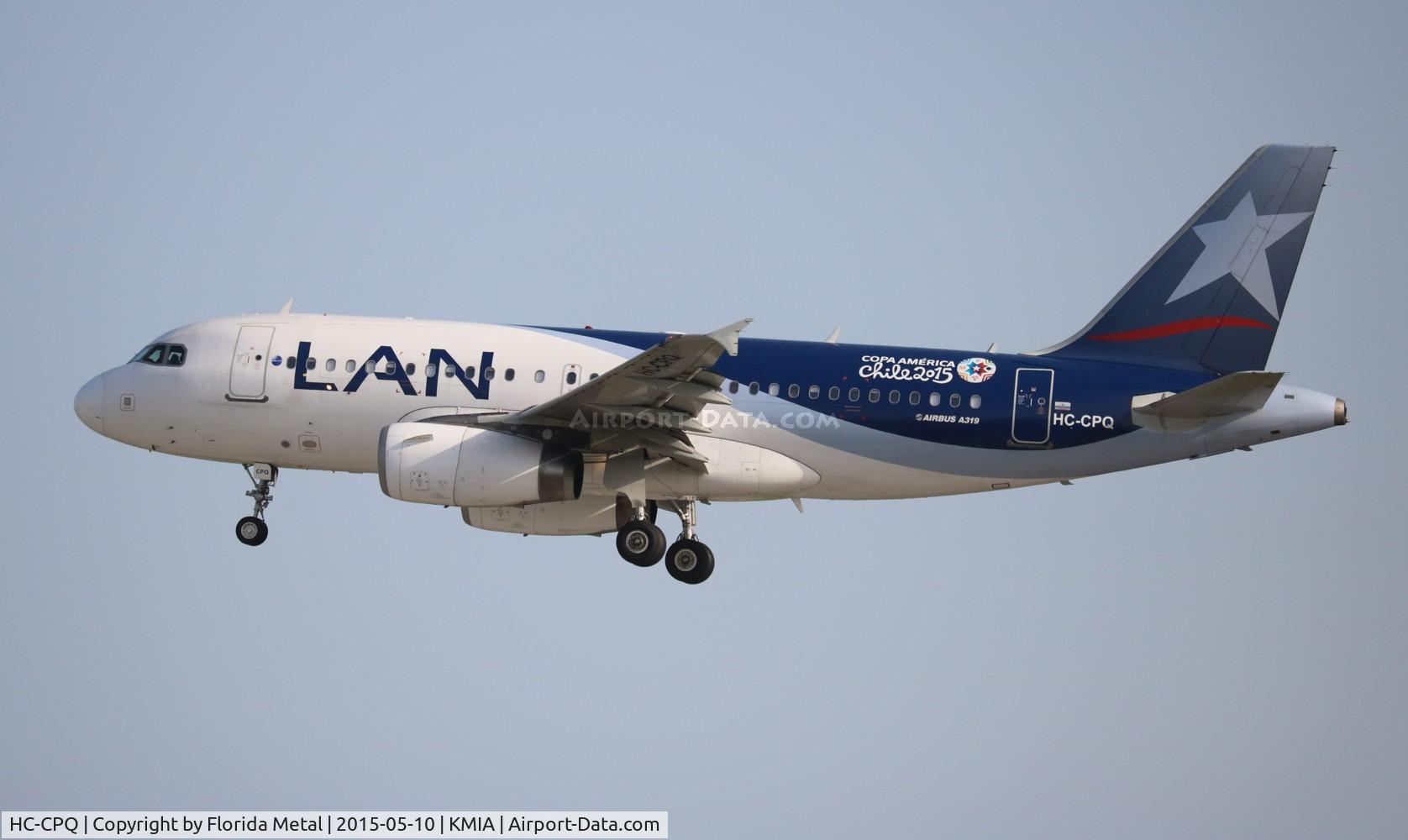 HC-CPQ, 2011 Airbus A319-132 C/N 4563, MIA 2015