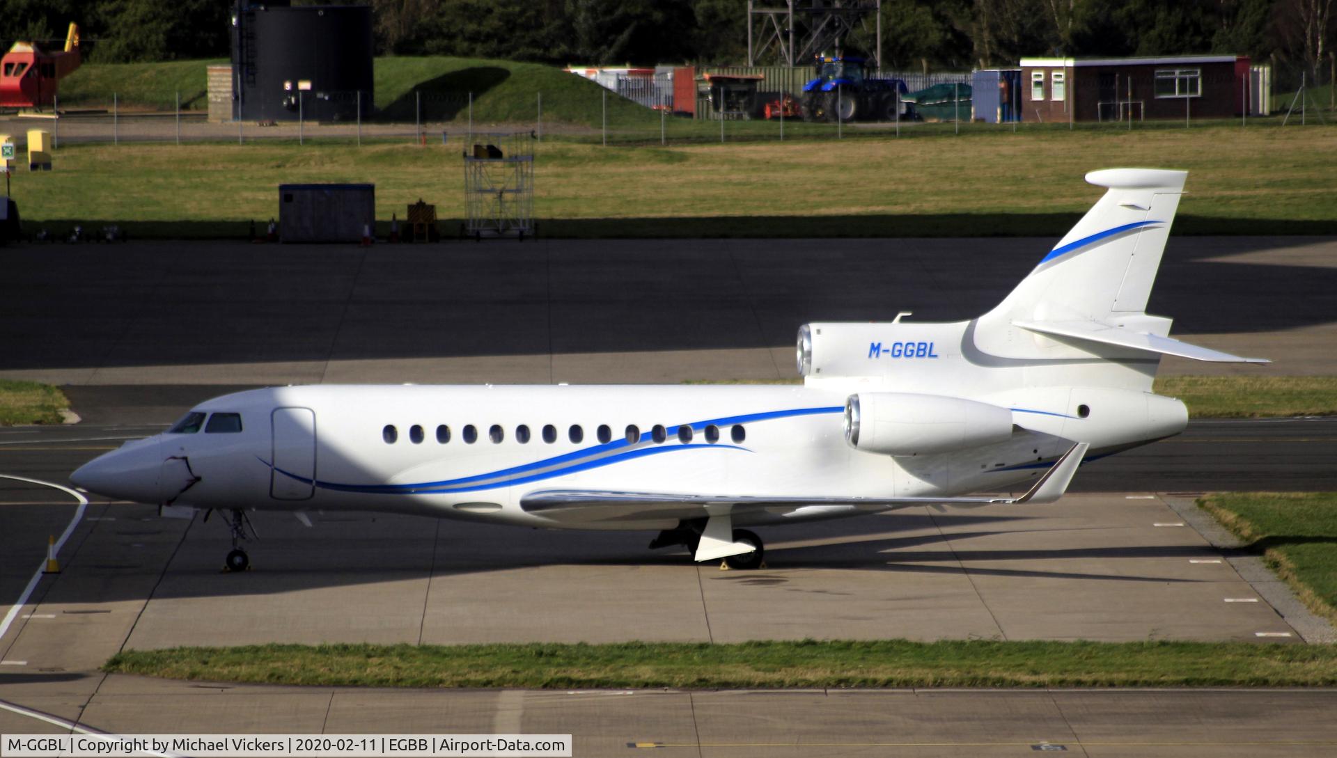 M-GGBL, 2011 Dassault Falcon 7X C/N 114, Parked on the XLR Ramp