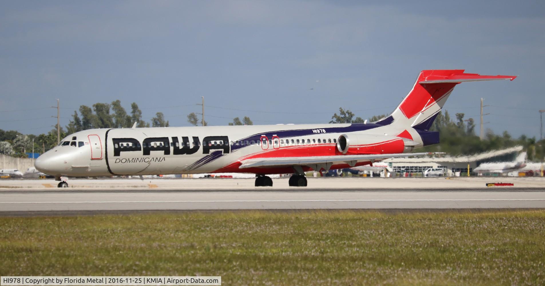 HI978, 1989 McDonnell Douglas DC-9-87 C/N 49780, MIA 2016