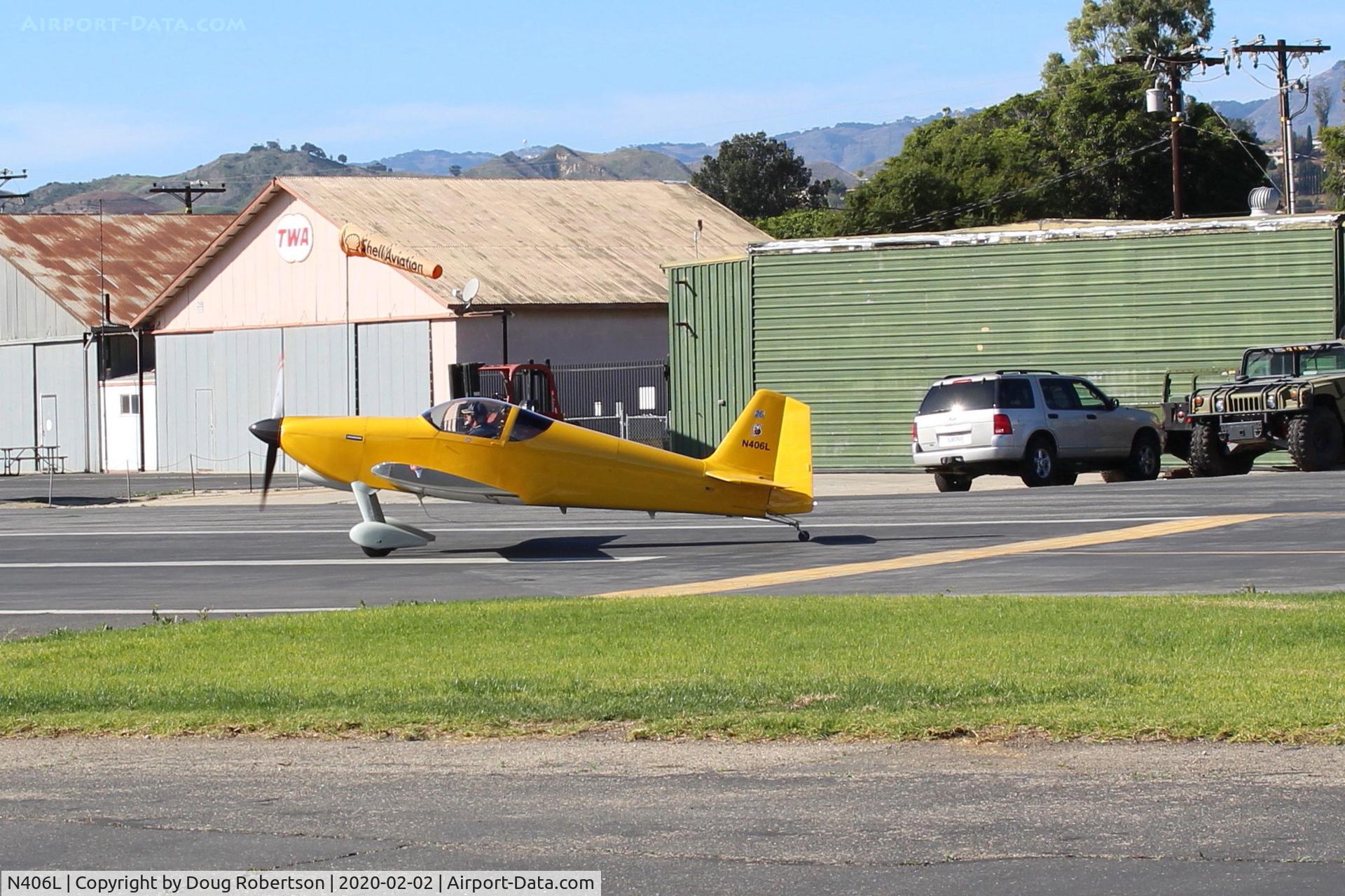 N406L, 2008 Vans RV-6 C/N 936, Provo VANs RV-6, Lycoming O-320 160 Hp, taking the active, Young Eagles Flight