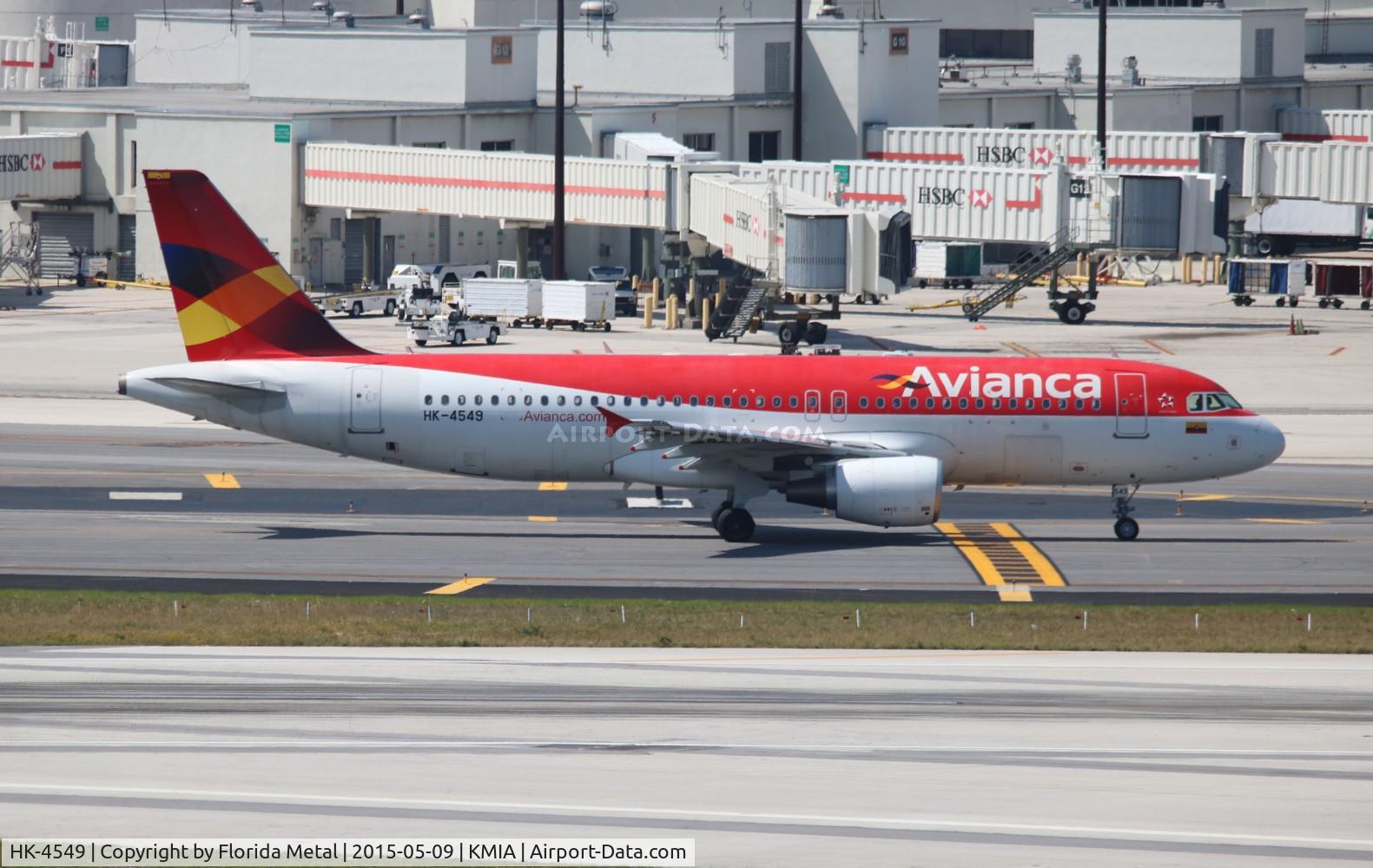 HK-4549, 2008 Airbus A320-214 C/N 3408, MIA 2015