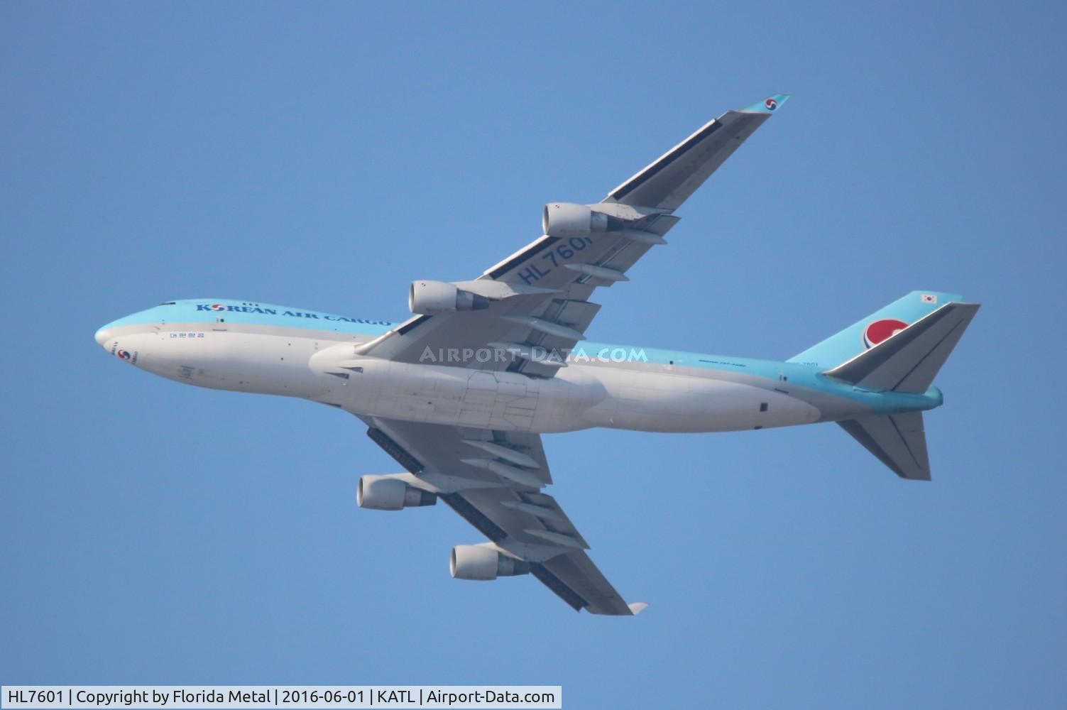 HL7601, 2004 Boeing 747-4B5F/SCD C/N 33949, ATL 2016