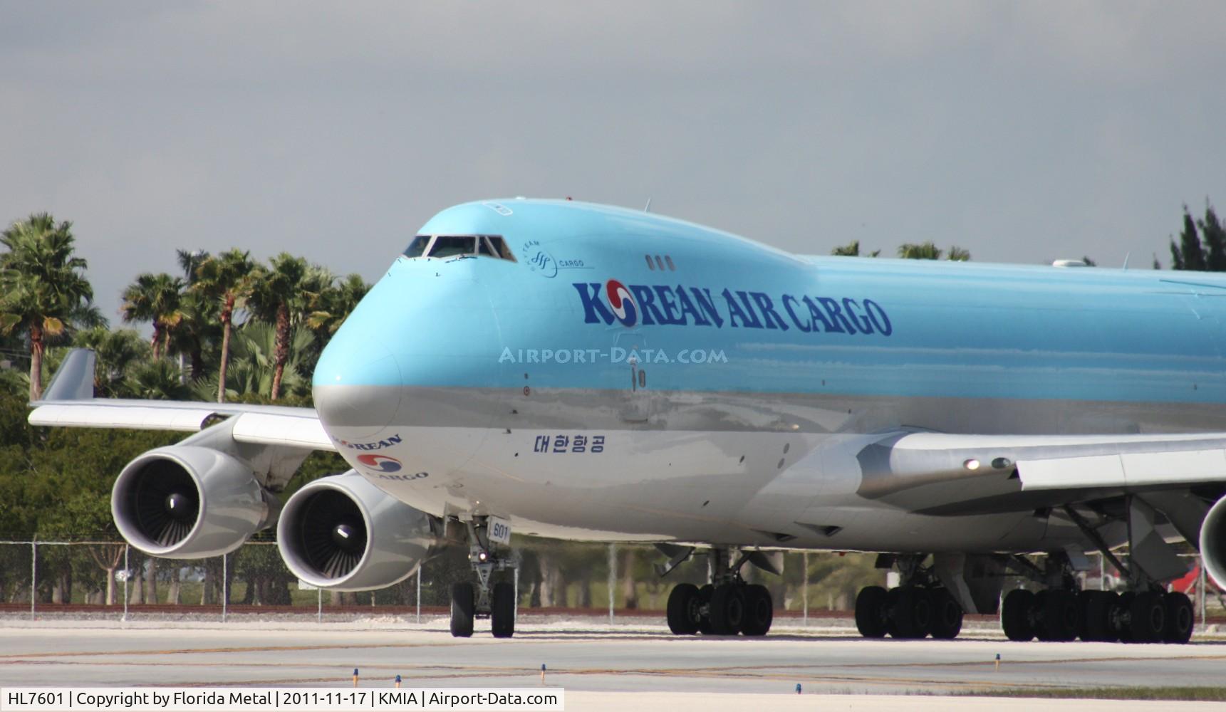 HL7601, 2004 Boeing 747-4B5F/SCD C/N 33949, MIA 2011