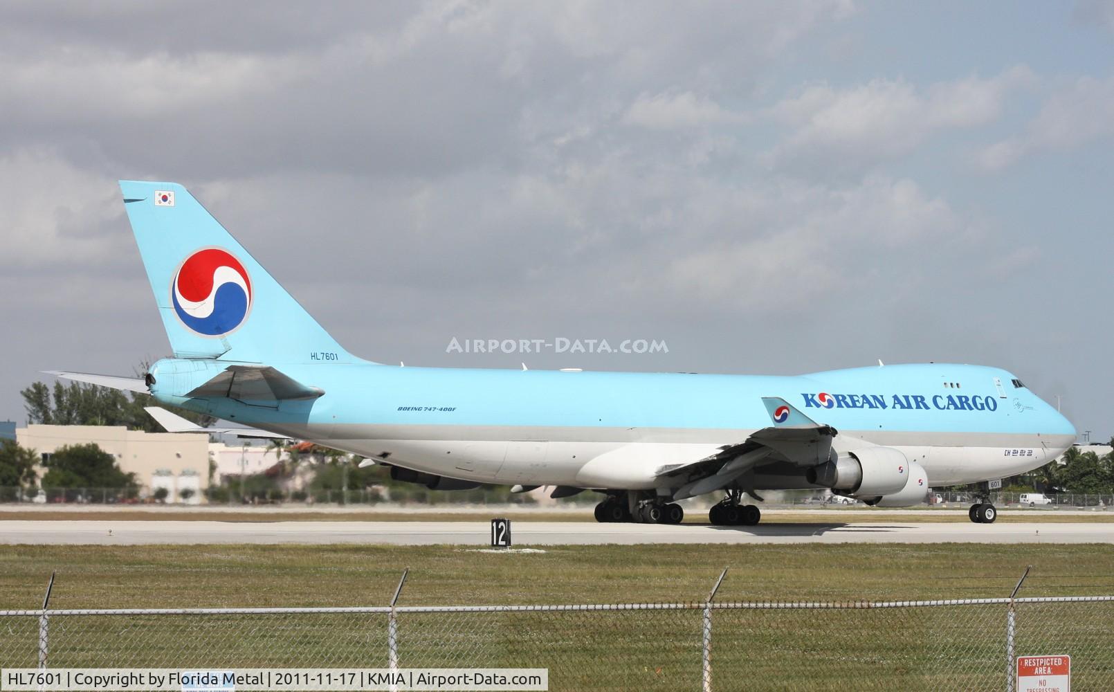 HL7601, 2004 Boeing 747-4B5F/SCD C/N 33949, MIA 2011