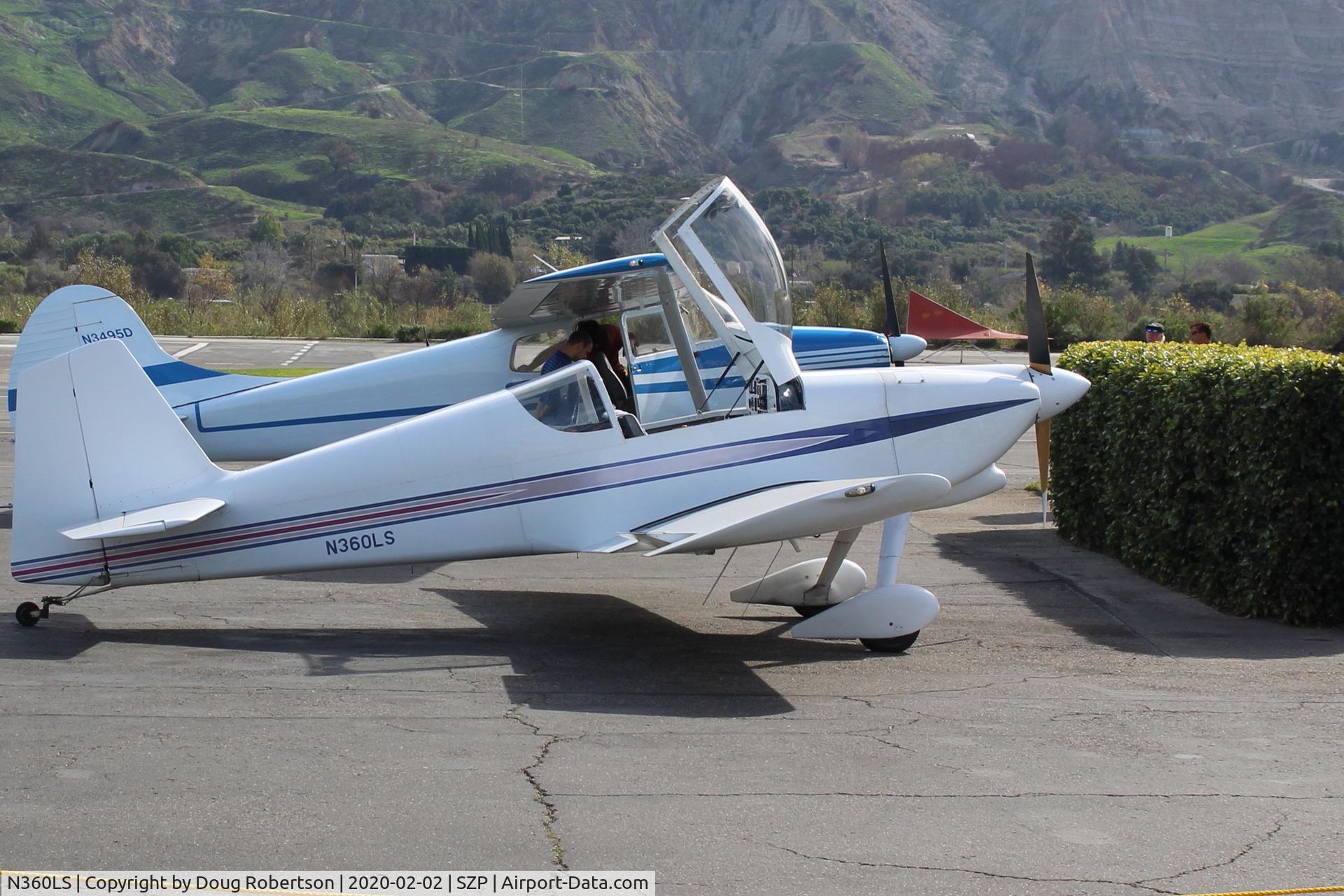 N360LS, 1996 Vans RV-6 C/N 20190, 1996 VANs RV-6, Lycoming O-360-ATD 180 Hp, at Refueling ramp