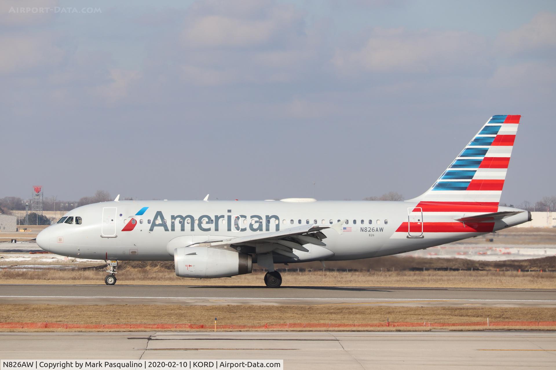 N826AW, 2001 Airbus A319-132 C/N 1534, Airbus A319-132
