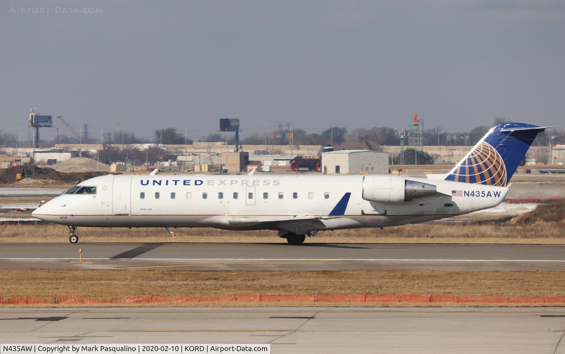 N435AW, 2002 Bombardier CRJ-200ER (CL-600-2B19) C/N 7724, CL-600-2B19