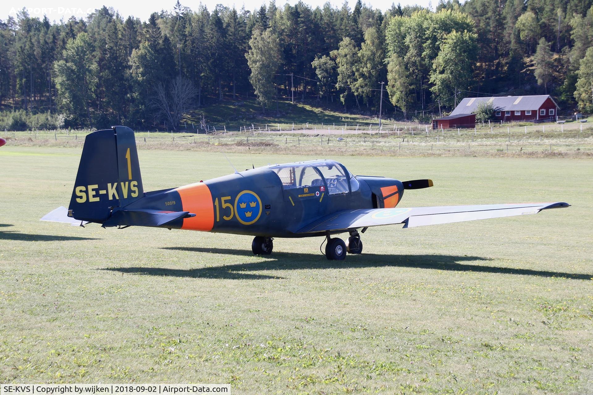 SE-KVS, 1953 Saab Sk.50 Safir C/N 91-221, Vallentuna