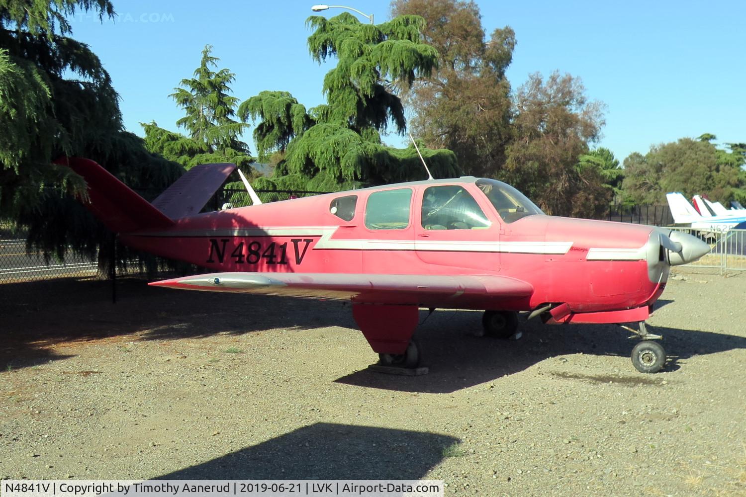 N4841V, 1954 Beech 35 Bonanza C/N D-748, 1954 Beech 35, c/n: D-748