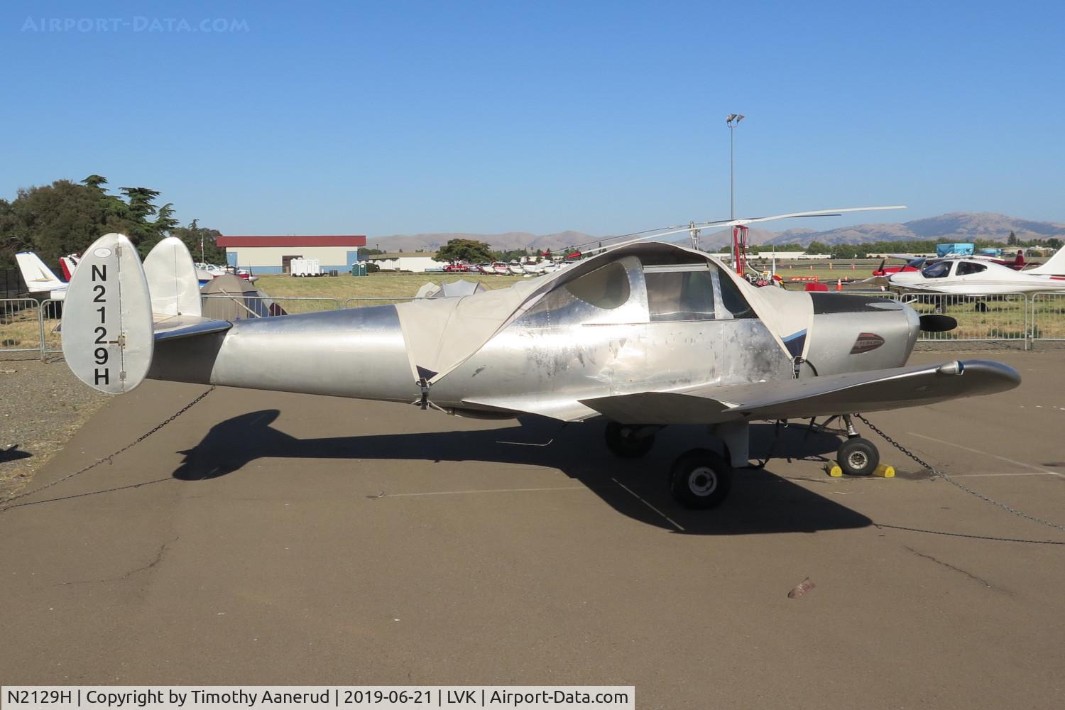 N2129H, 1946 Erco 415C Ercoupe C/N 2752, 2019 AOPA Livermore Fly In, 1946 Ercoupe 415-C, c/n: 2752