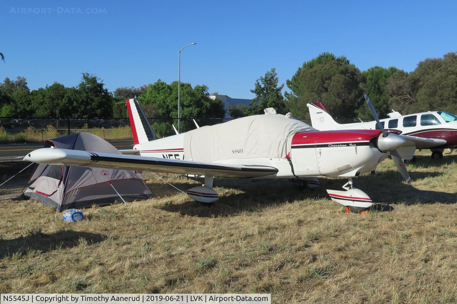 N5545J, 1968 Piper PA-32-260 Cherokee Six C/N 32-1007, 2019 AOPA Livermore Fly In, 1968 Piper PA-32-260, c/n: 32-1007