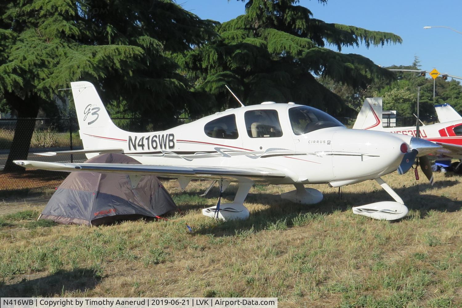 N416WB, 2007 Cirrus SR22 C/N 2540, 2019 AOPA Livermore Fly In, 2007 Cirrus SR22, c/n: 2540