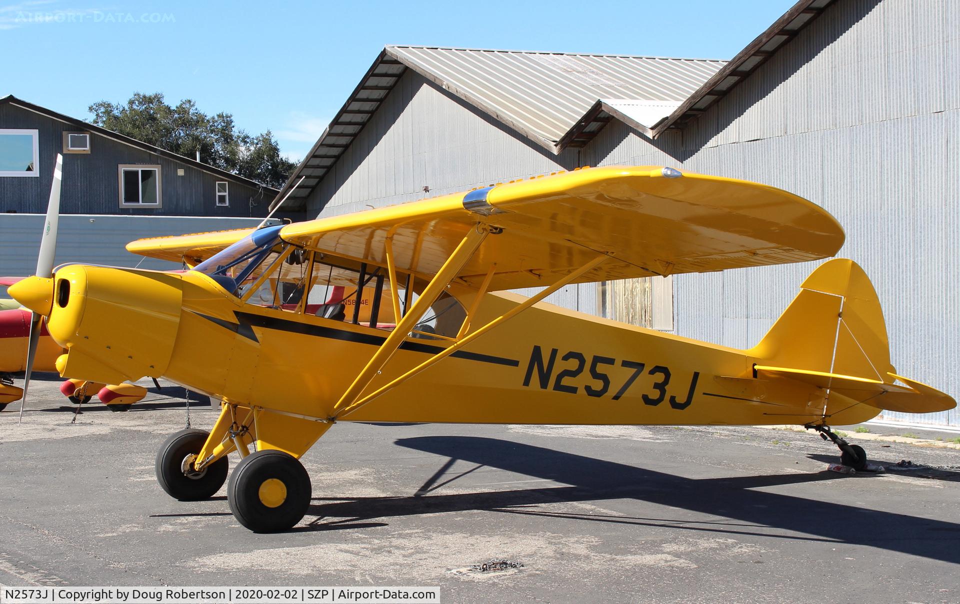 N2573J, 1979 Piper PA-18-150 Super Cub C/N 18-7909132, 1979 Piper PA-18-150 SUPER CUB,  Lycoming O-320 150 Hp, parked