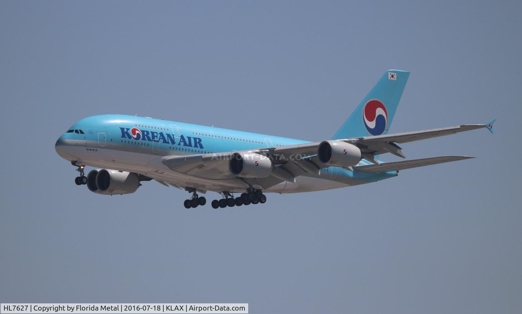 HL7627, 2013 Airbus A380-861 C/N 0130, LAX 2016