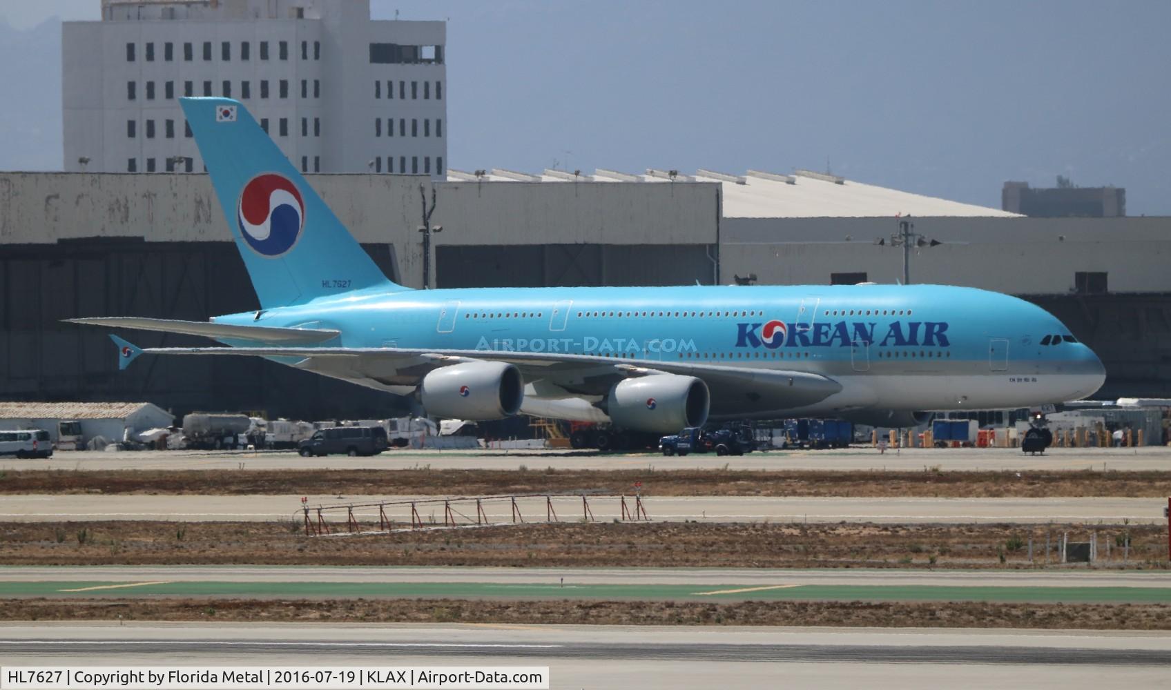 HL7627, 2013 Airbus A380-861 C/N 0130, LAX 2016