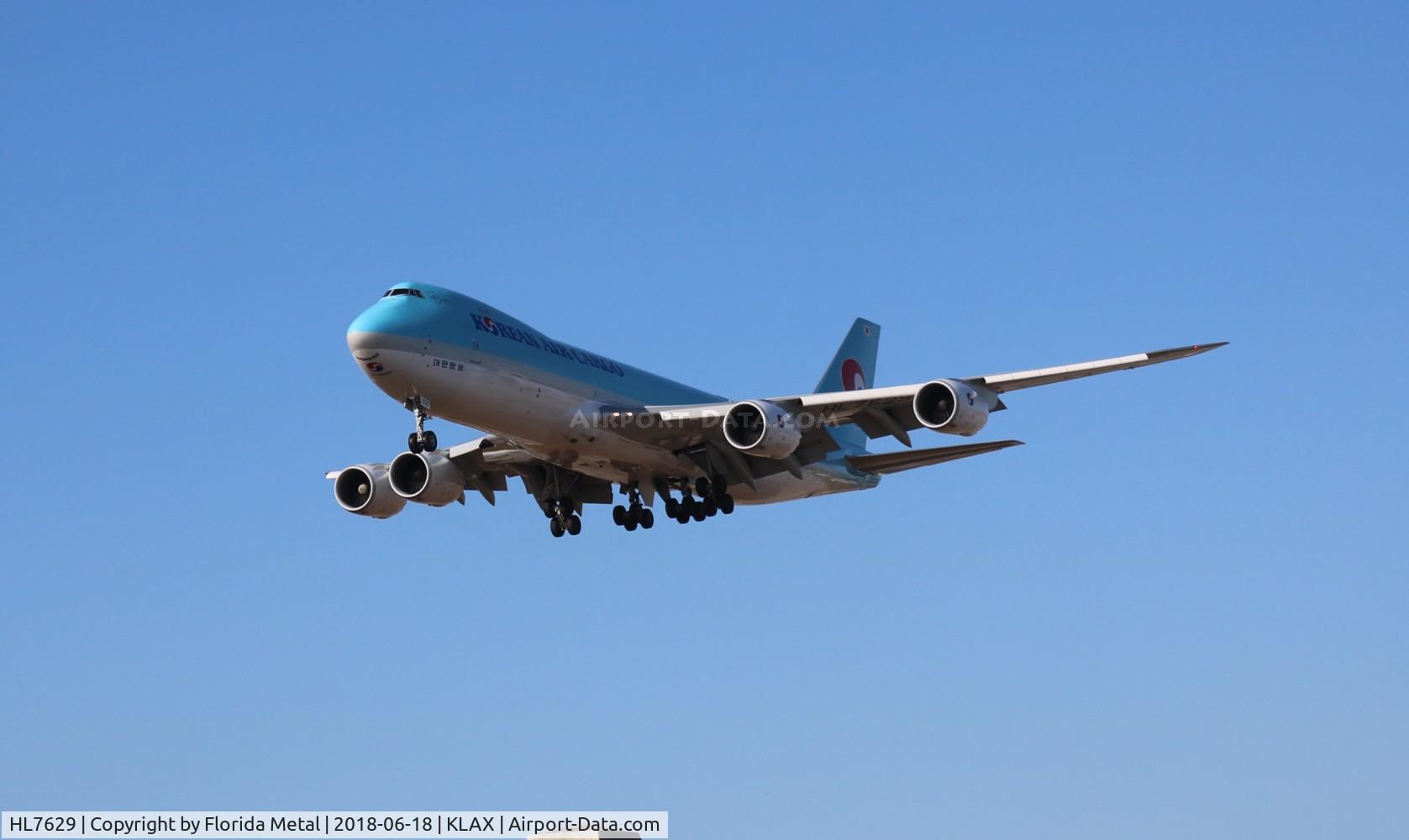 HL7629, 2015 Boeing 747-8B5(F) C/N 37657, LAX 2018