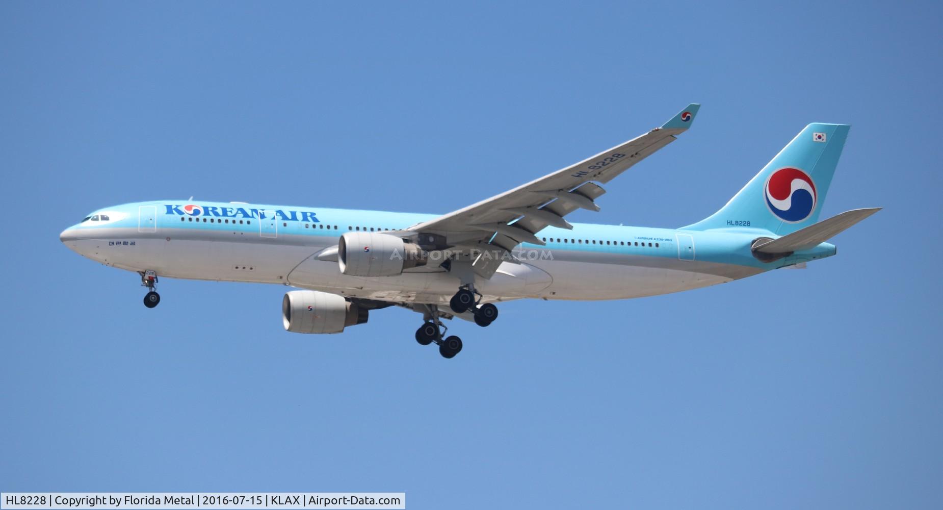 HL8228, 2011 Airbus A330-223 C/N 1203, LAX 2016