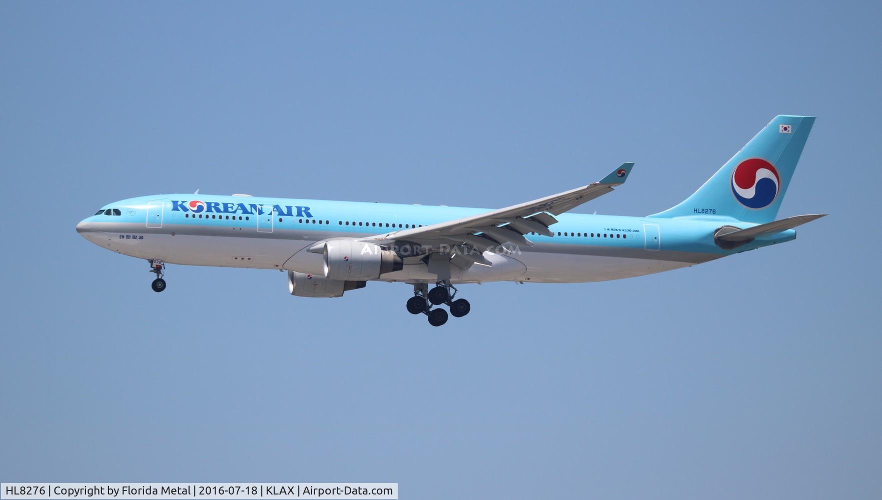HL8276, 2013 Airbus A330-223 C/N 1393, LAX 2016
