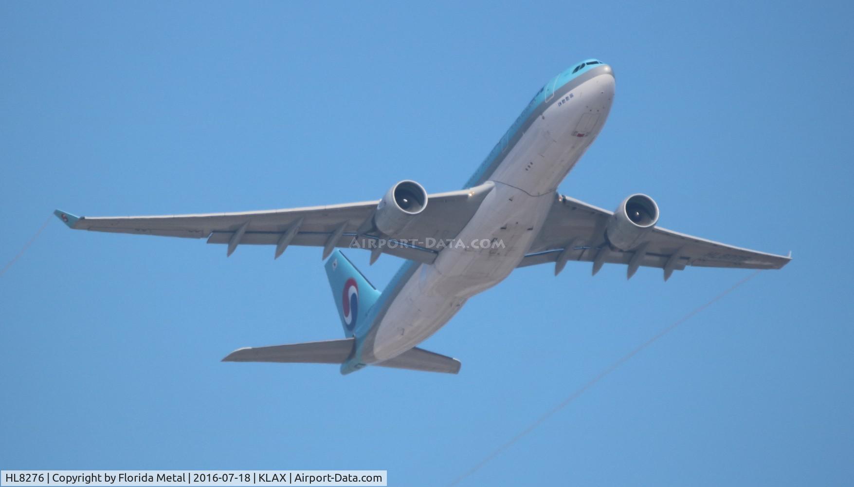 HL8276, 2013 Airbus A330-223 C/N 1393, LAX 2016