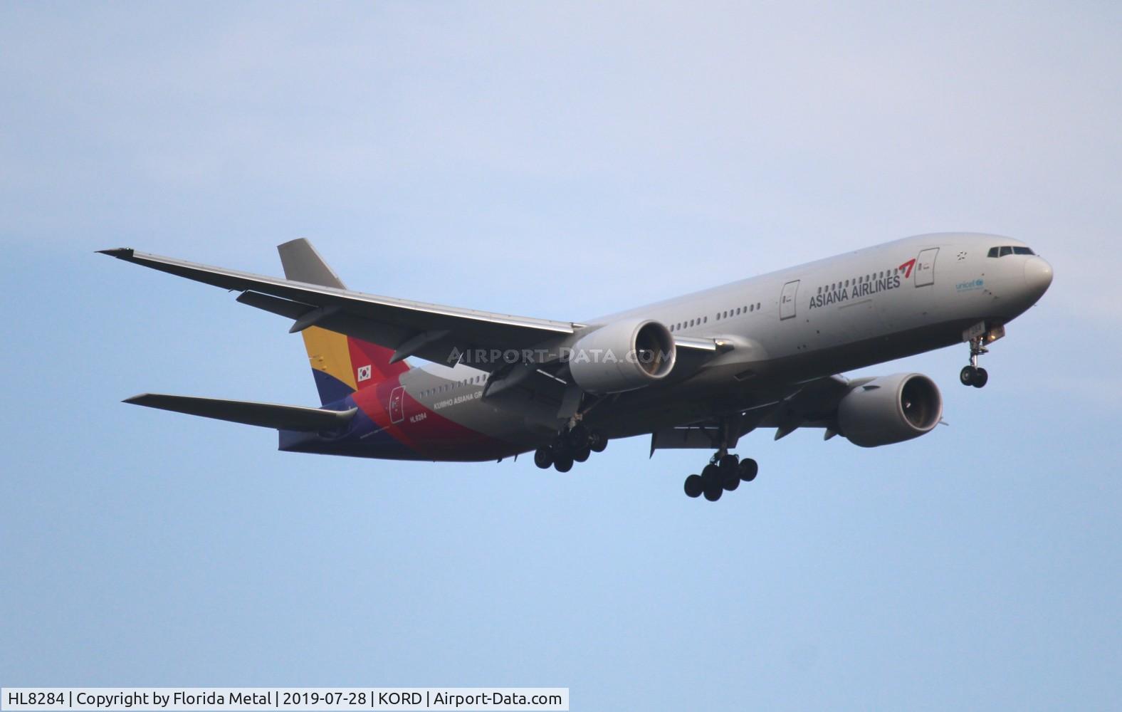 HL8284, 2013 Boeing 777-28E/ER C/N 40199, ORD 2019