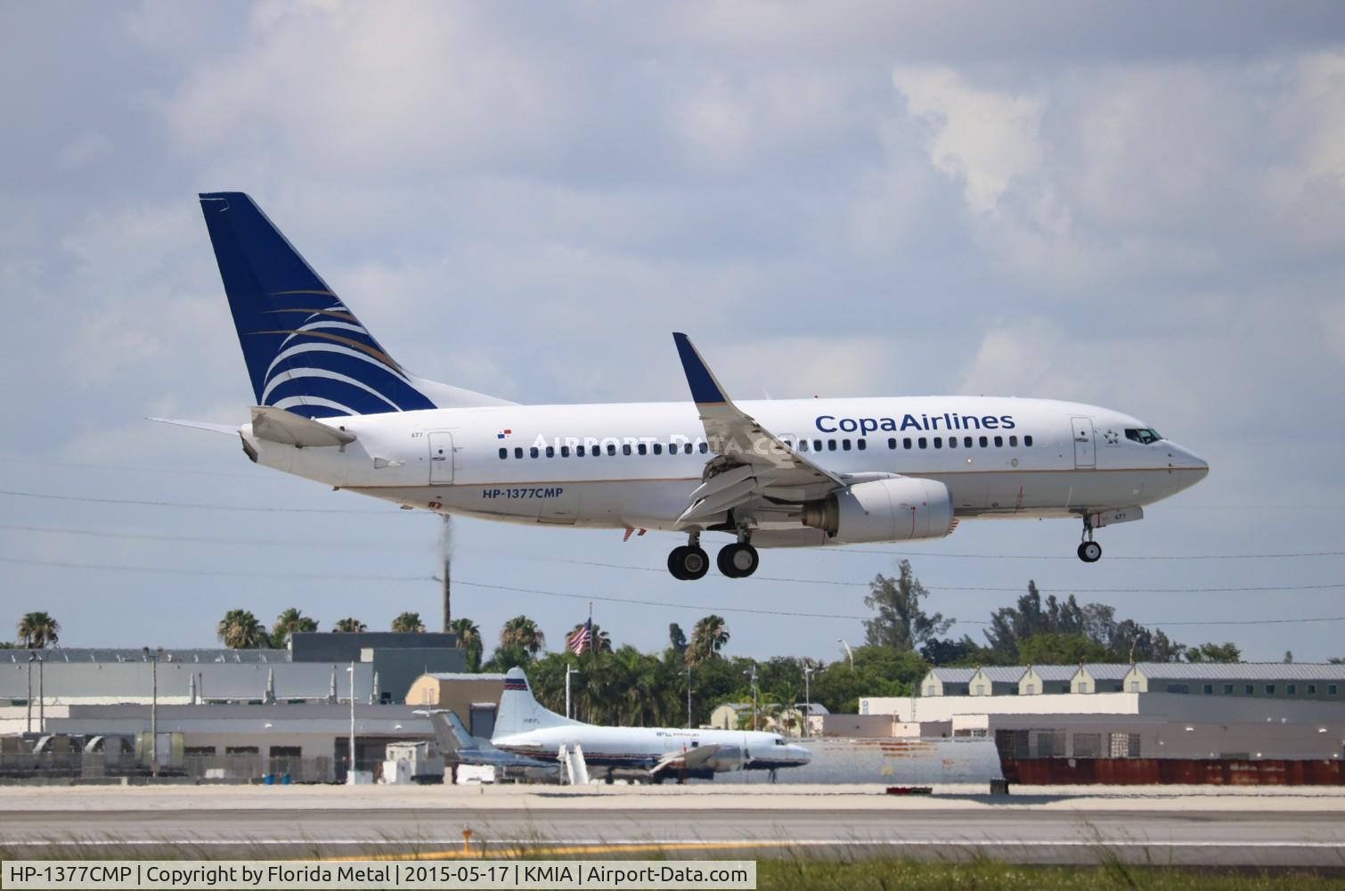 HP-1377CMP, 2002 Boeing 737-7V3 C/N 30462, MIA 2015