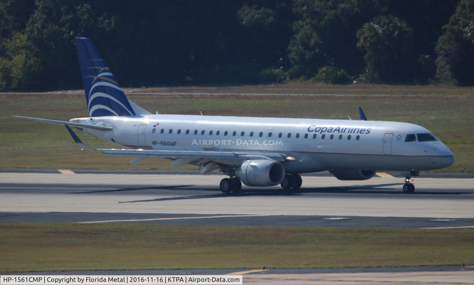 HP-1561CMP, 2012 Embraer 190AR (ERJ-190-100IGW) C/N 19000496, TPA 2016